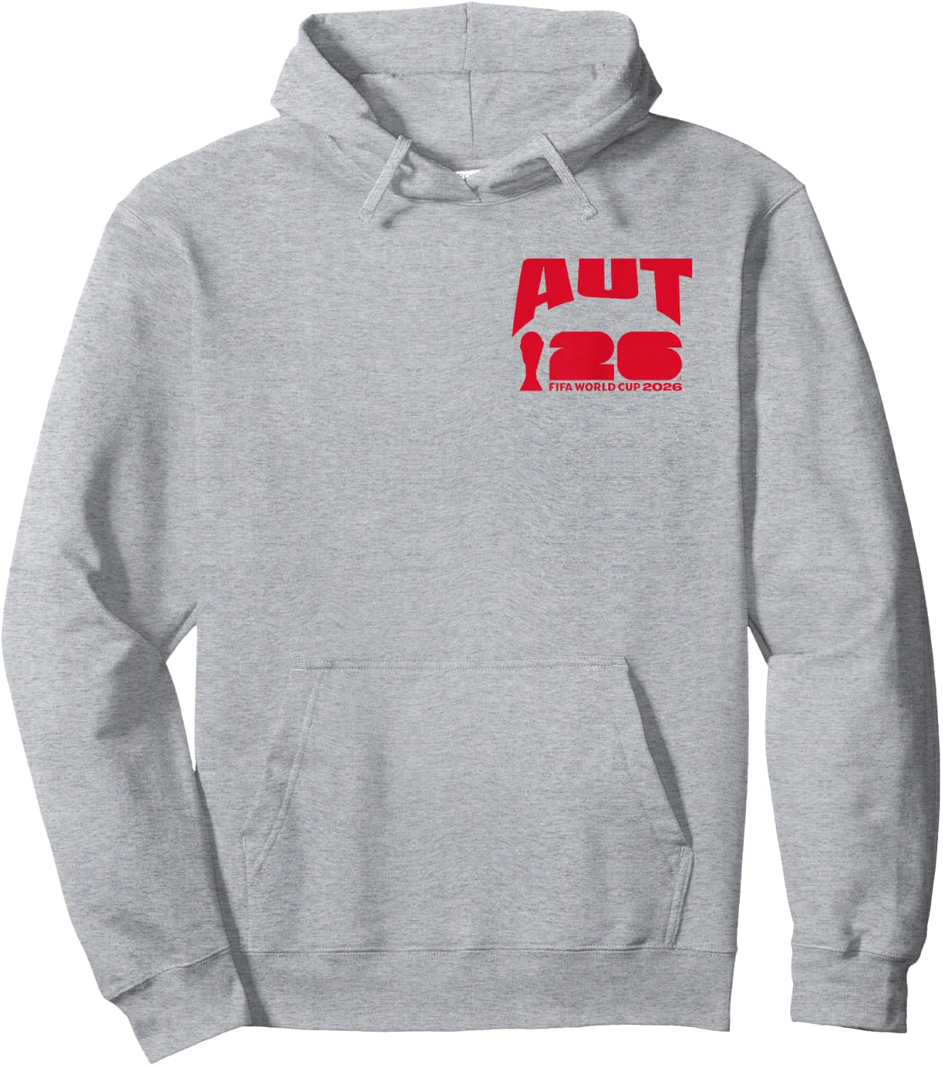 FIFA World CUP26 Österreich Ball im Tor Hoodie - Hoodie | Ash