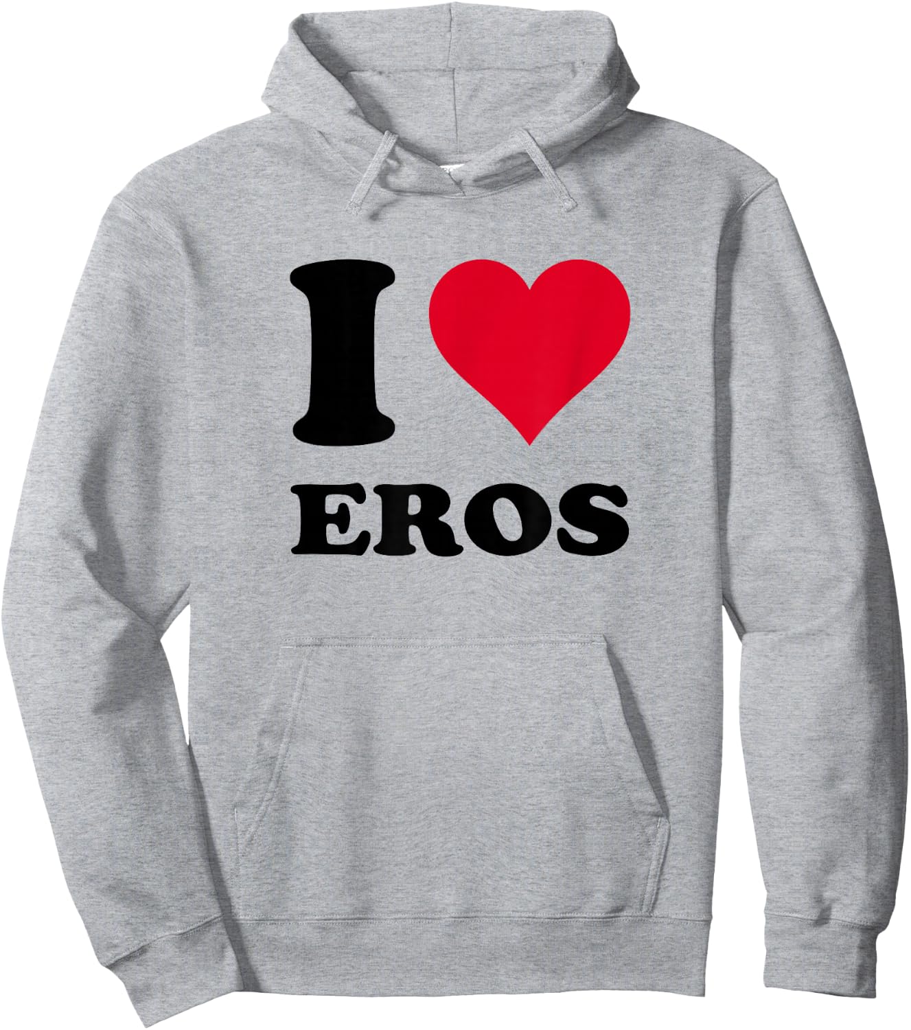 I Love Eros Hoodie - Hoodie | Ash