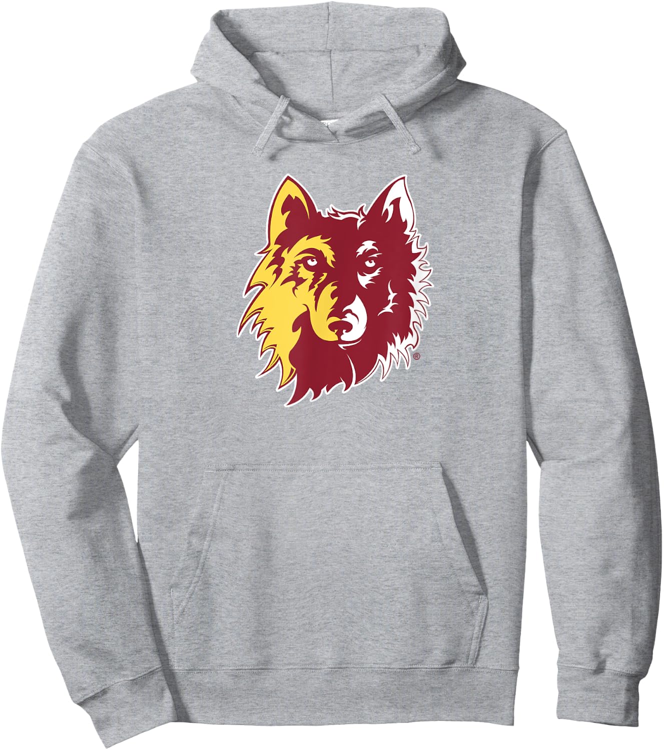 Northern State University Wolves Spirit Mark Logo Hoodie - Hoodie | Ash