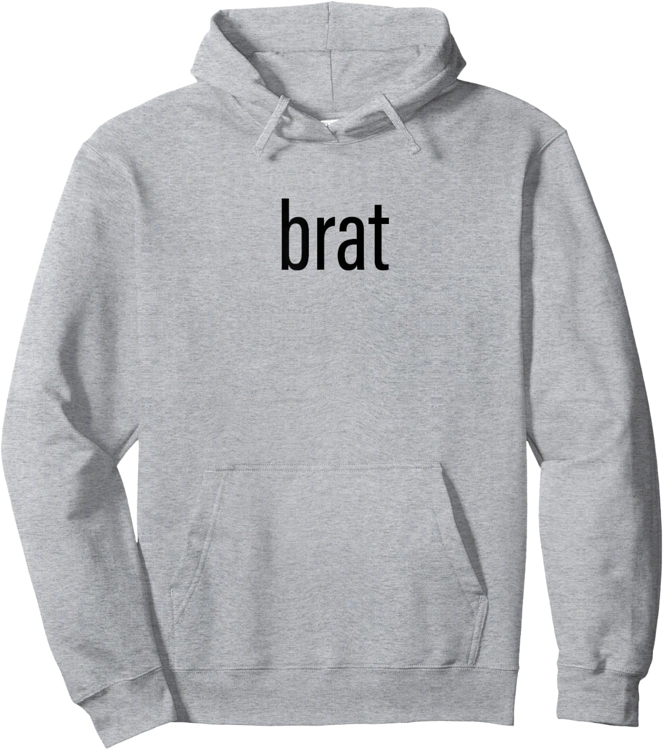 Brat , white, S Hoodie - Hoodie | Ash