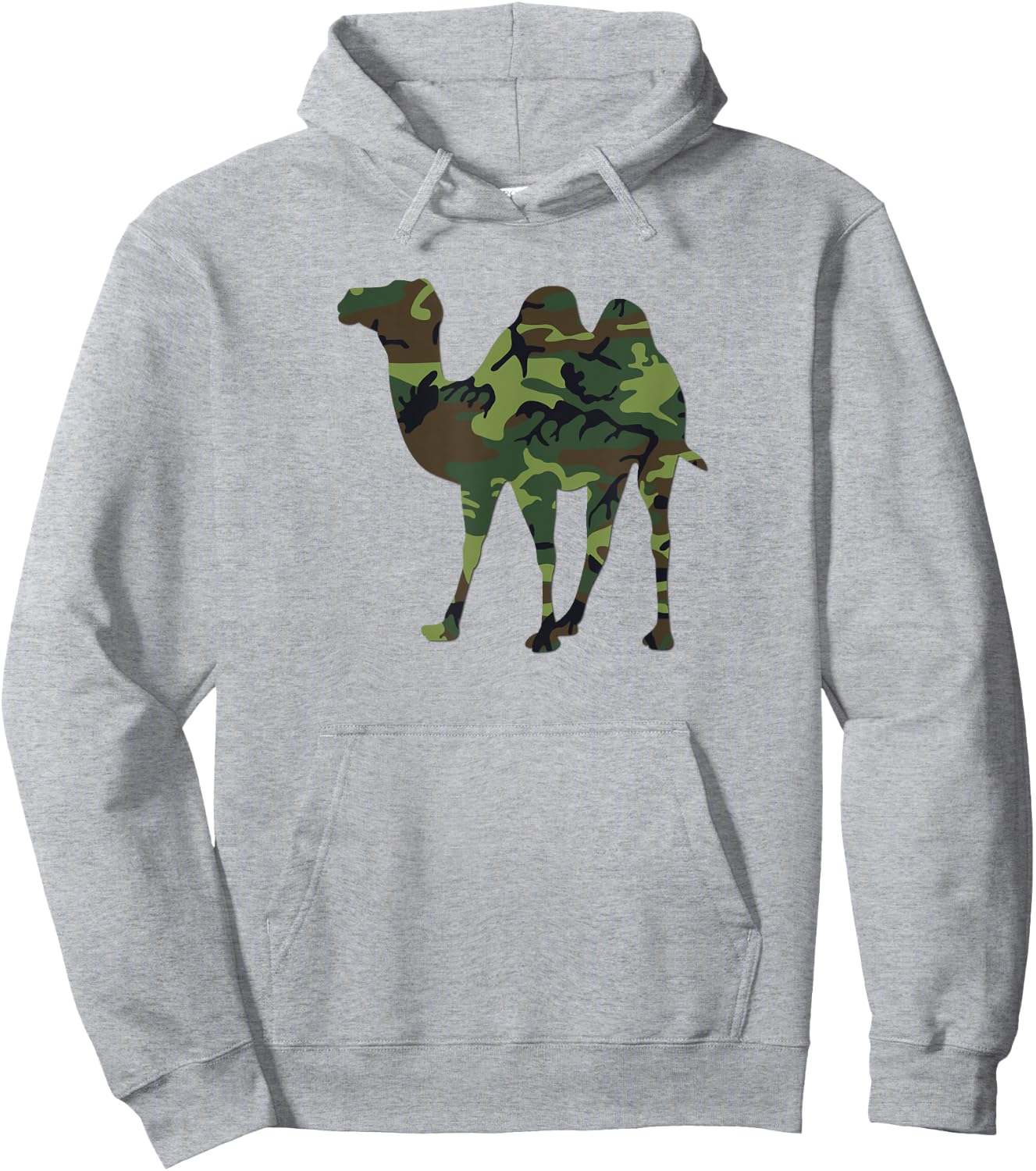 Camelflage Camouflage Funny Camel Flage Hoodie - Hoodie | Ash