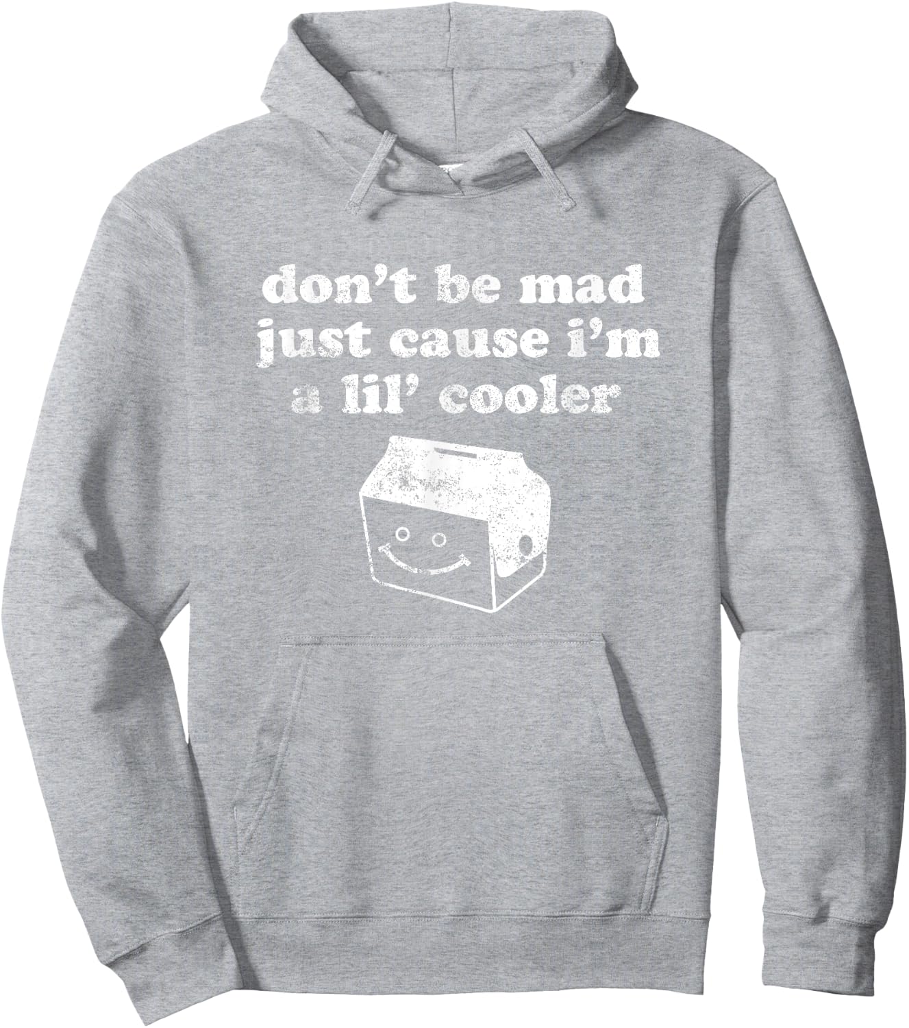 Don't Be Made Just Cause I'm a Lil' Cooler Hoodie - Hoodie | Ash