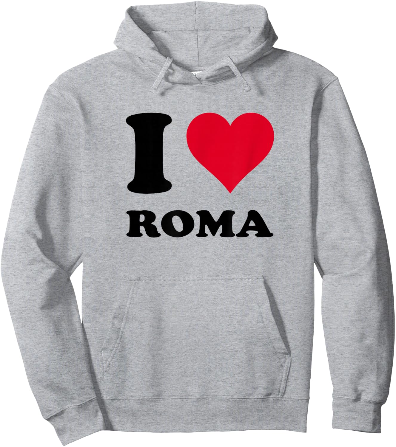 Ich Liebe Roma , white, S Hoodie - Hoodie | Ash