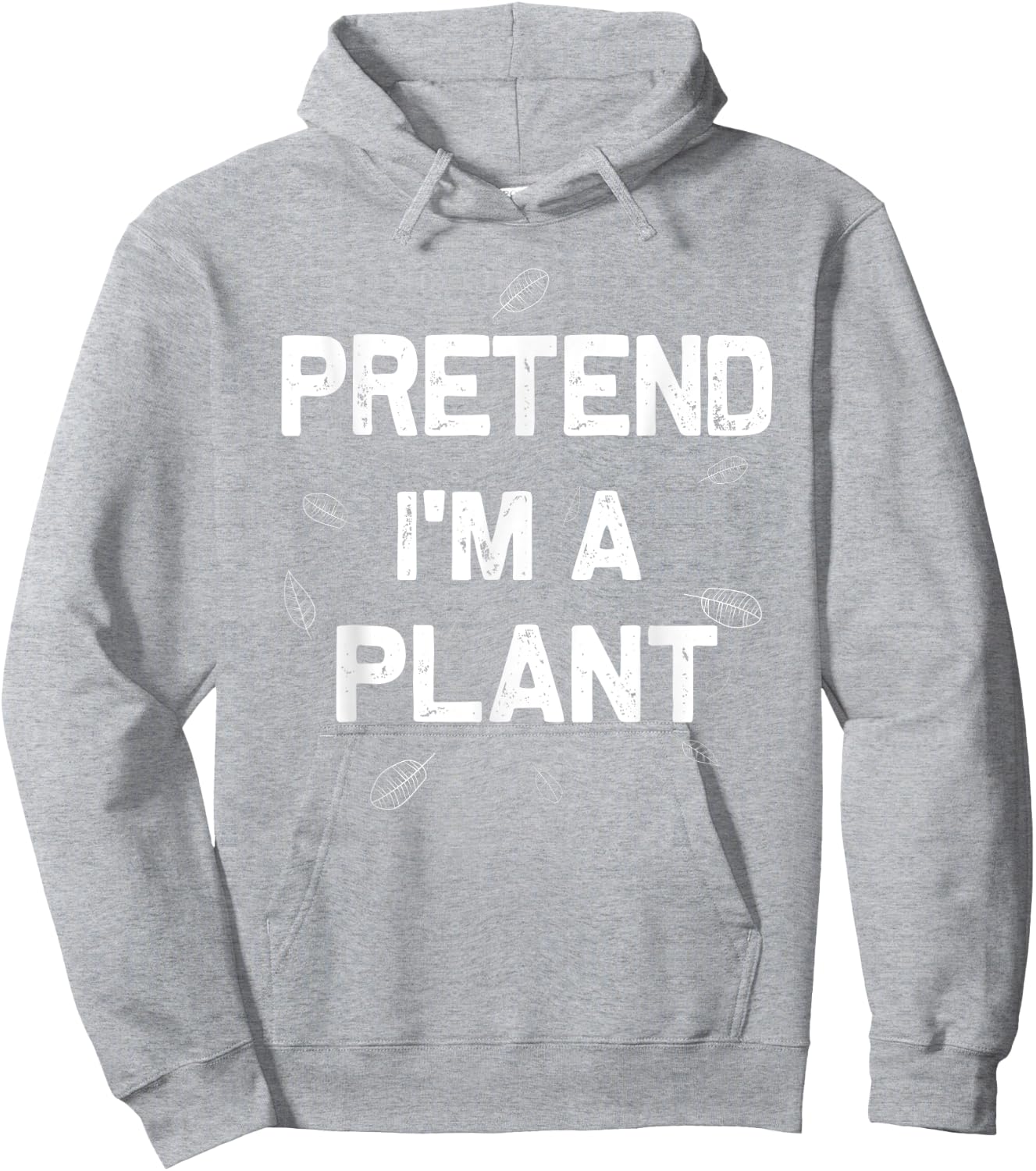 Lazy Halloween Pretend I'M A Plant Hoodie - Hoodie | Ash