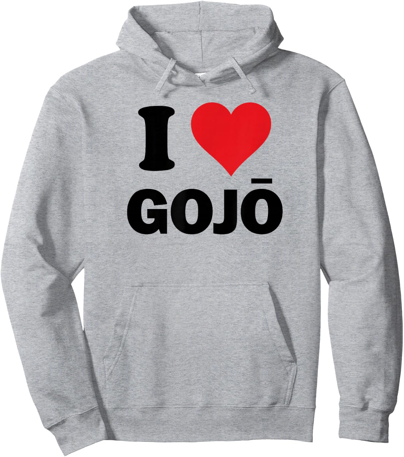 I Heart Gojo Japan Love Japanisches Souvenir-Artikel Hoodie - Hoodie | Ash