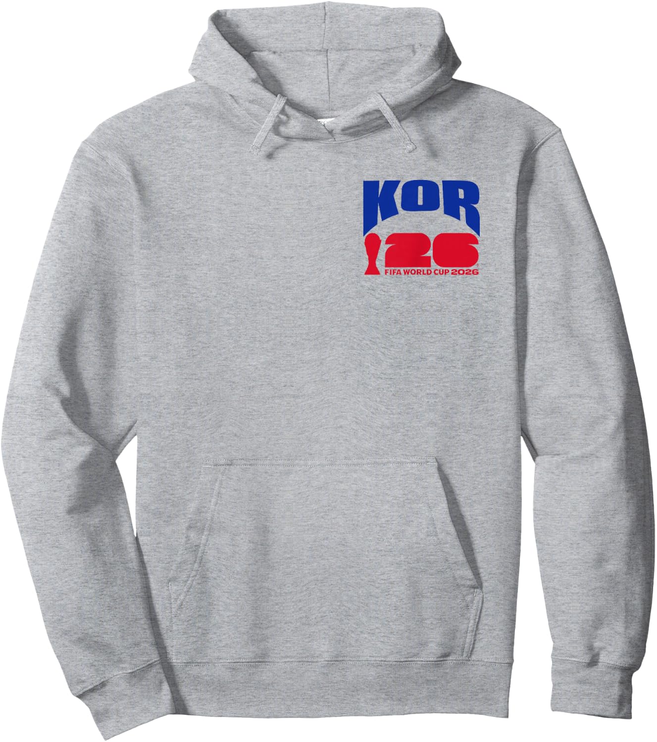 FIFA World CUP26 Korea Republic Ball in Goal Hoodie - Hoodie | Ash
