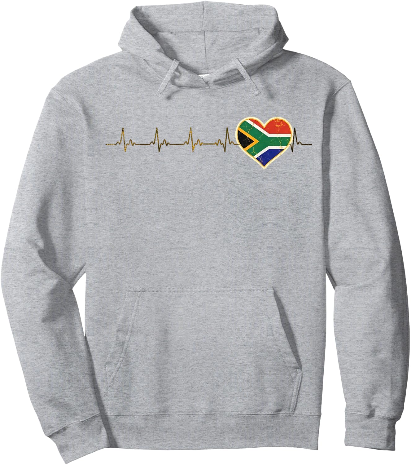 South Africa Retro Vintage Jersey Capetown African Hoodie - Hoodie | Ash
