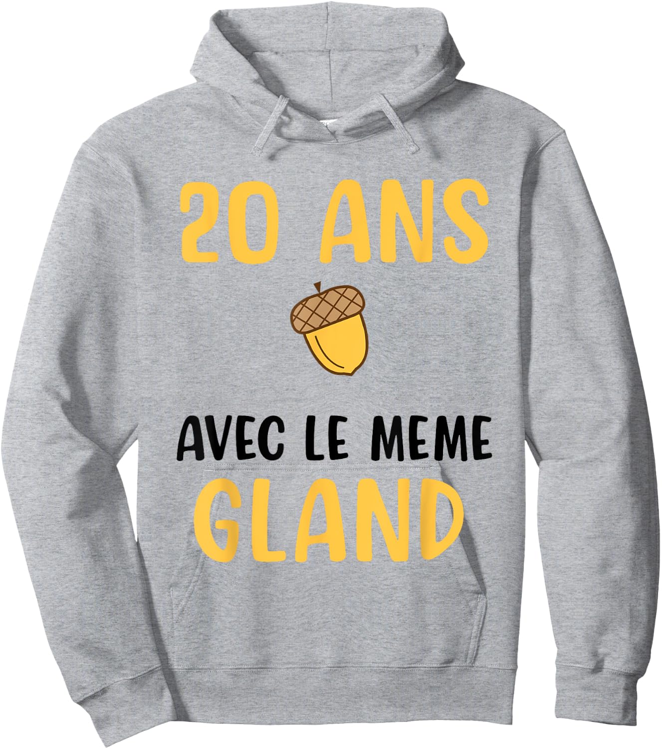 Couple Wedding Anniversary 20 Years Funny Gift Funny Hoodie - Hoodie | Ash
