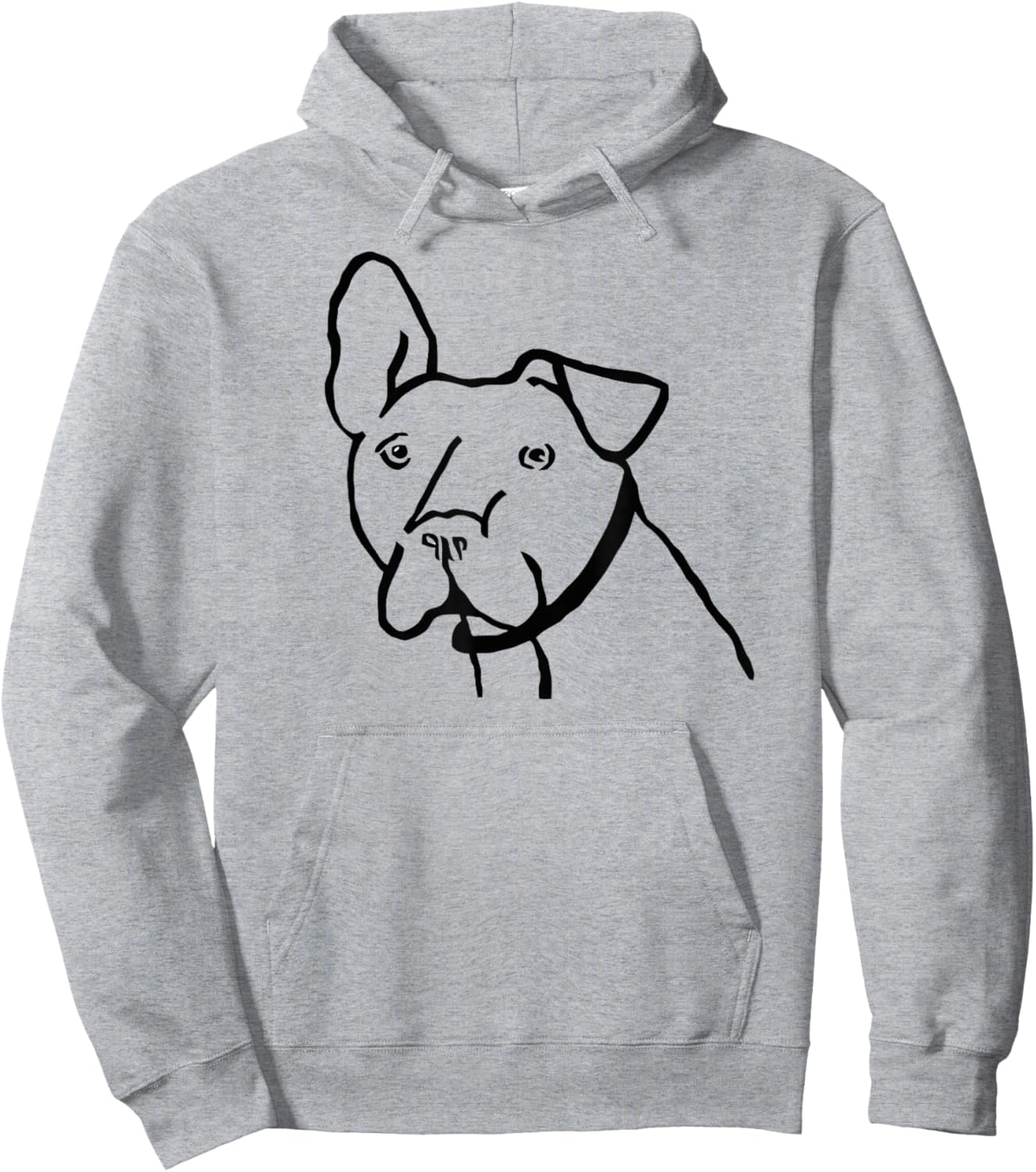 Mooch The Dog Pit Bull Logo Shirt Hoodie - Hoodie | Ash