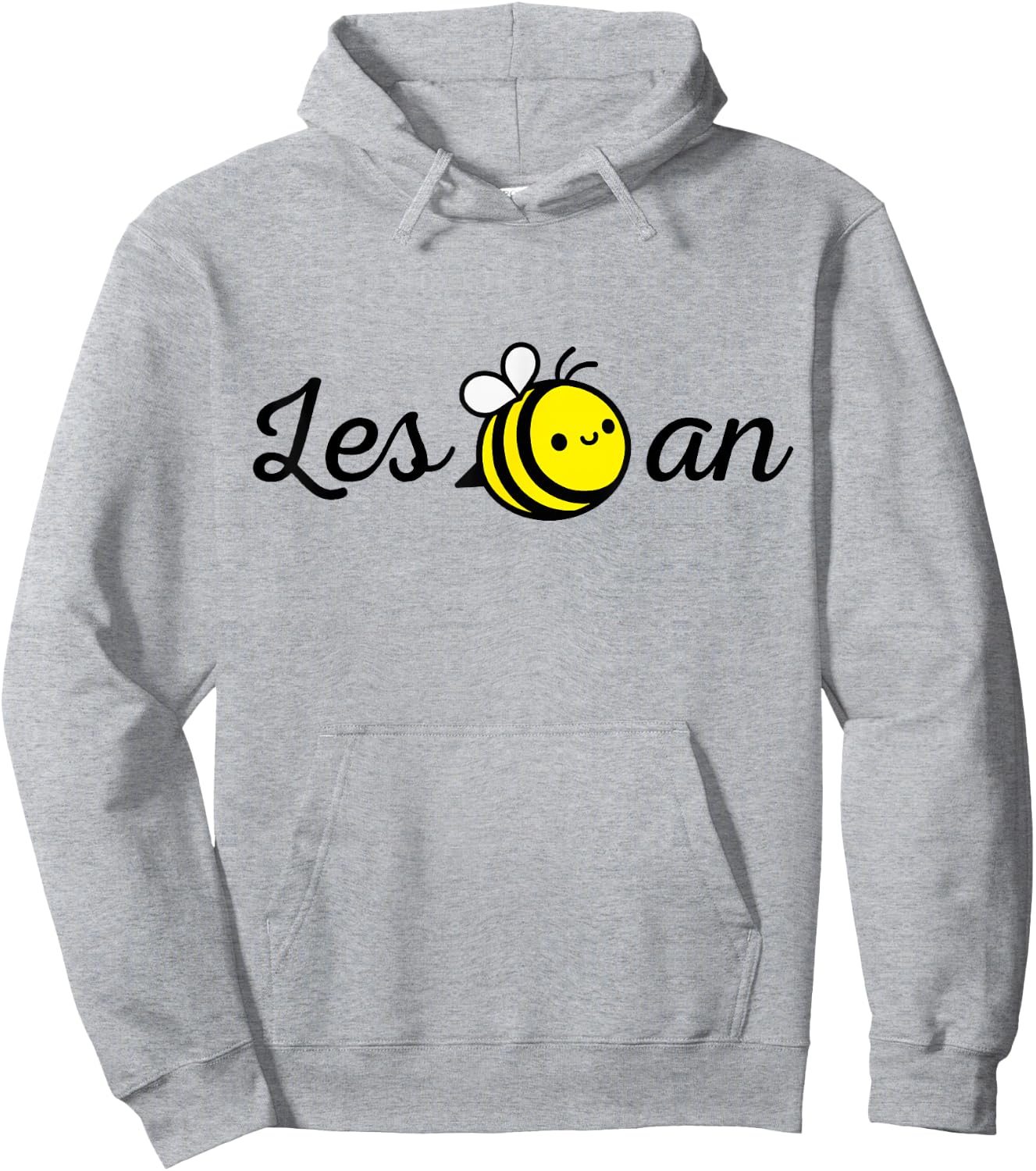 Les Bee An Funny Lesbian LGBTQ Pride Hoodie - Hoodie | Ash