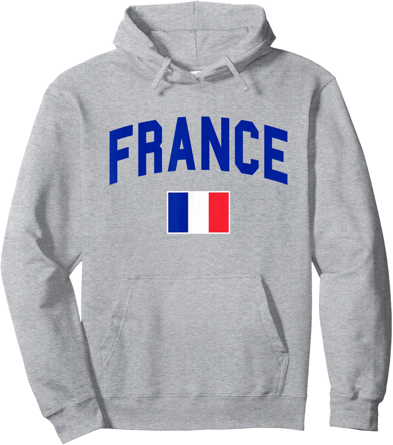 France - Flag of France - Throwback Design - Classic Hoodie - Hoodie | Ash