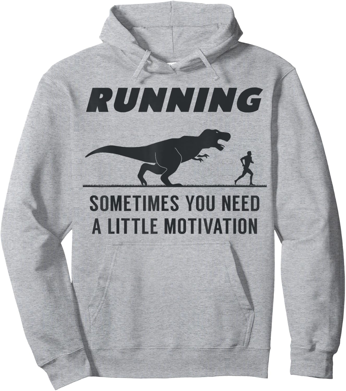 Funny Running Lover Fitness Gym Workout Shirt Gift Men Women Hoodie - Hoodie | Ash