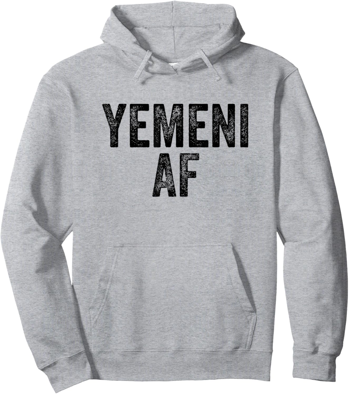 Yemeni AF Pride - Country Funny Yemen Hoodie - Hoodie | Ash