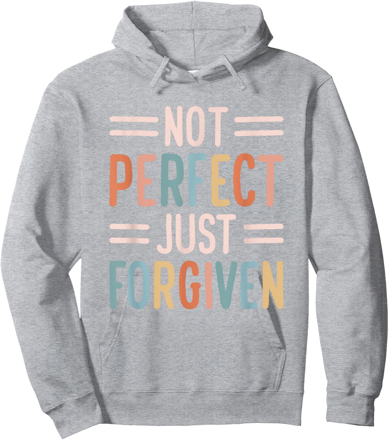 Not Perfect Just Forgiven Hoodie - Hoodie | Ash