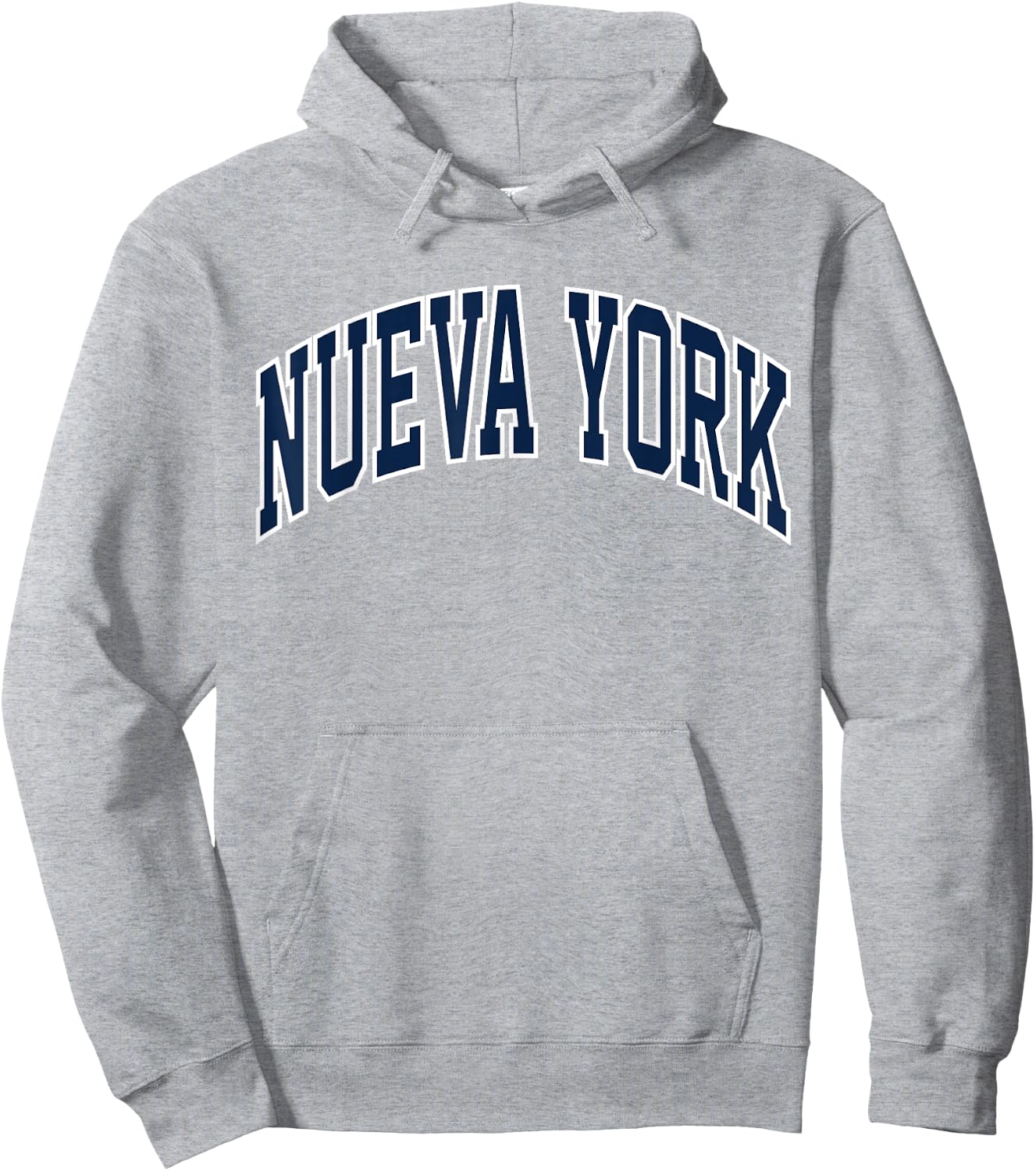 Retro New York Throwback Souvenir Classic Nueva York NY Blue Hoodie - Hoodie | Ash
