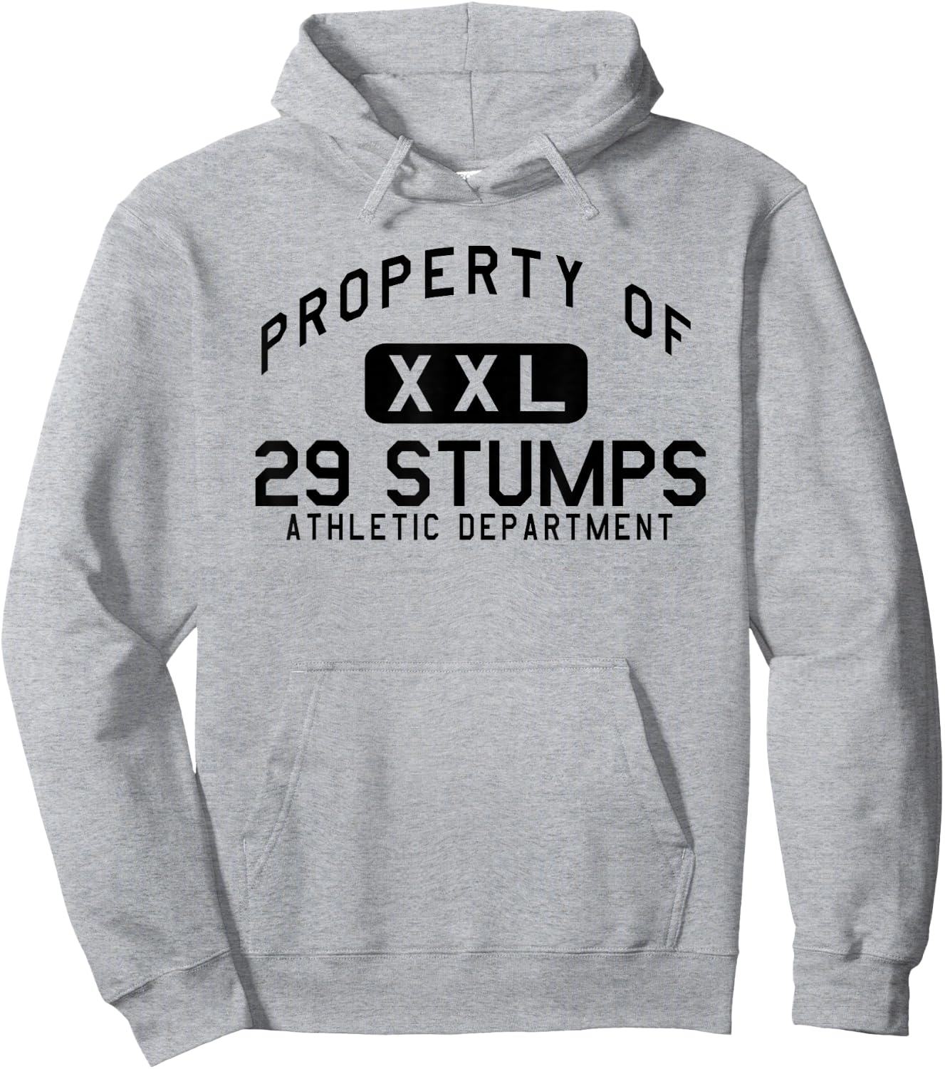 Property of 29 Stumps Athletic Department Twentynine Palms Hoodie - Hoodie | Ash