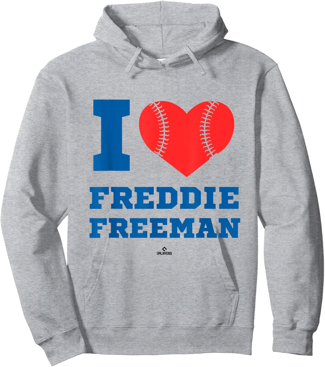 Freddie Freeman | Los Angeles Baseball Merch | MLBFRM6001 Hoodie - Hoodie | Ash