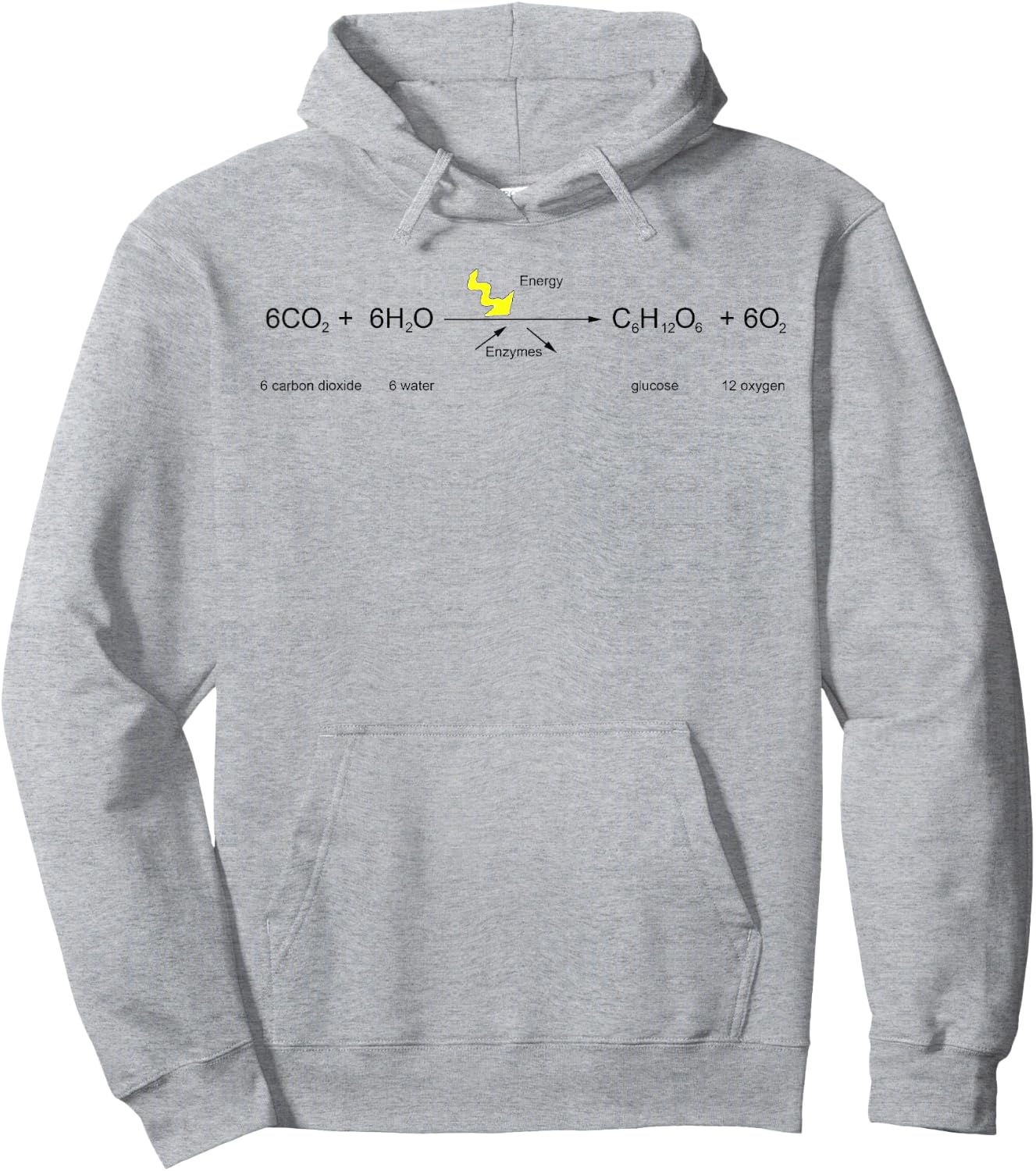 Photosynthesis Cycle Funny Biology Class Kids Student Shirt Hoodie - Hoodie | Ash