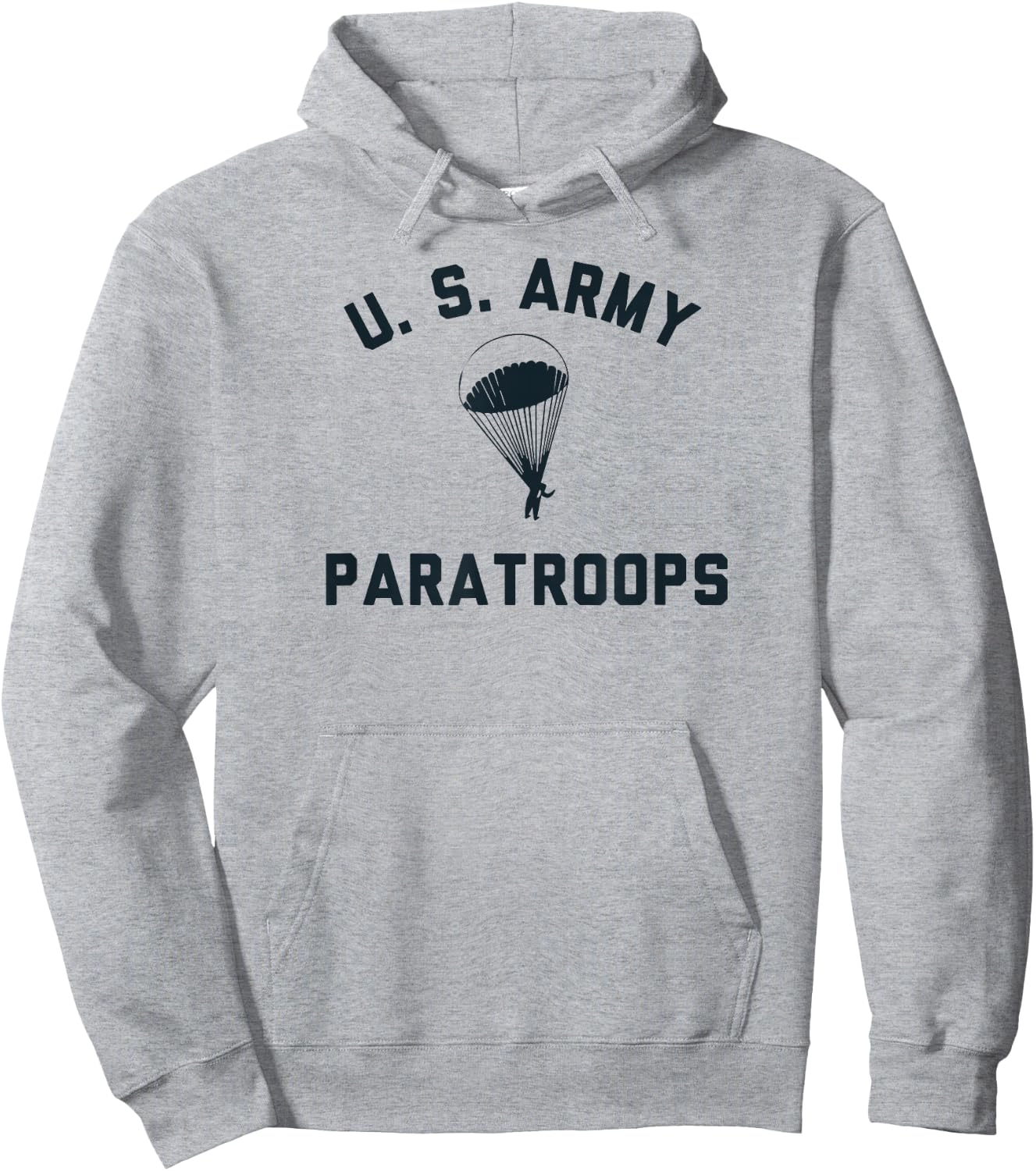 US Army Paratroops Paratrooper WW2 Vintage PT Hoodie - Hoodie | Ash