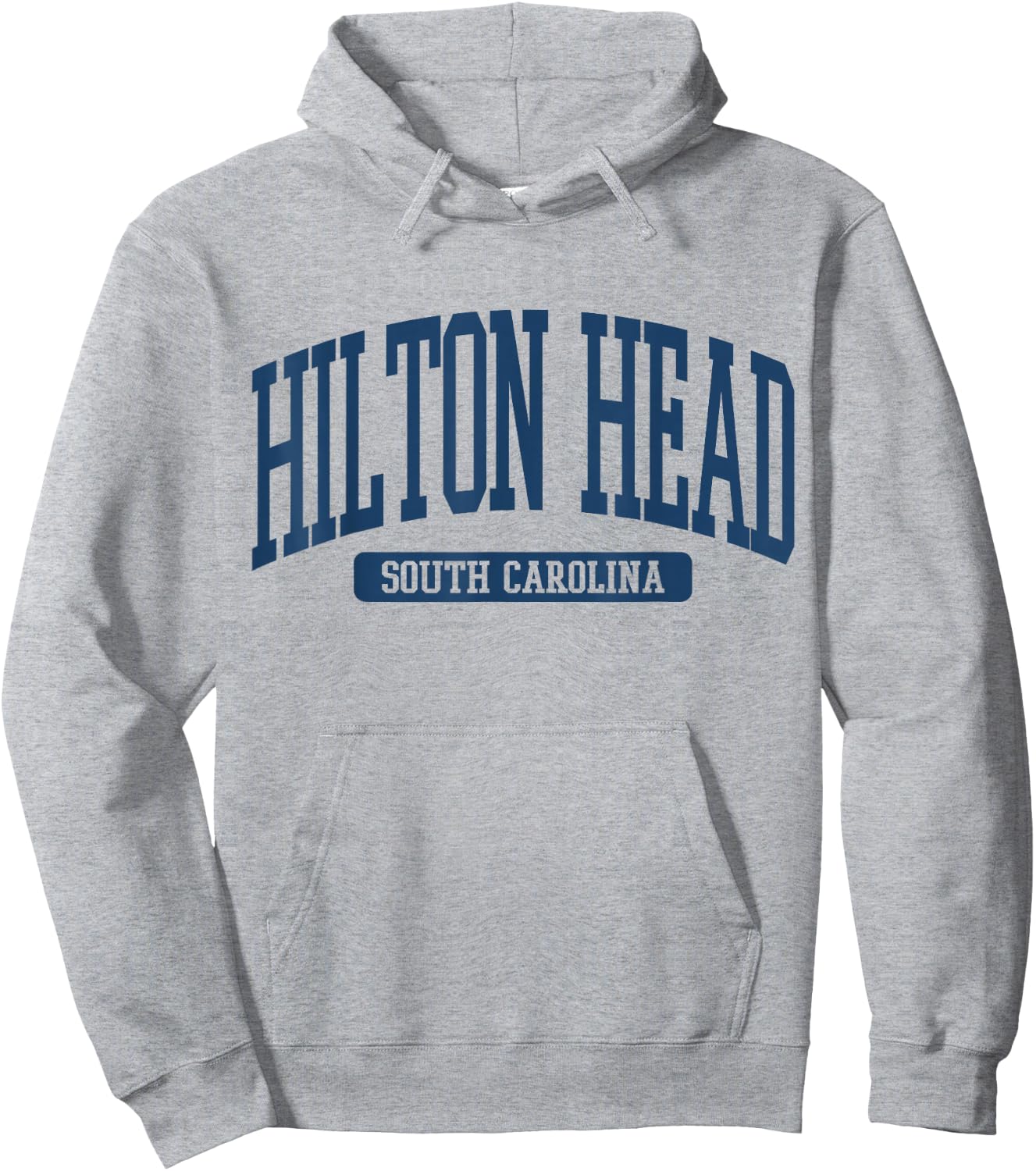 Hilton Head South Carolina Souvenir Beach, Retro, Vintage Hoodie - Hoodie | Ash