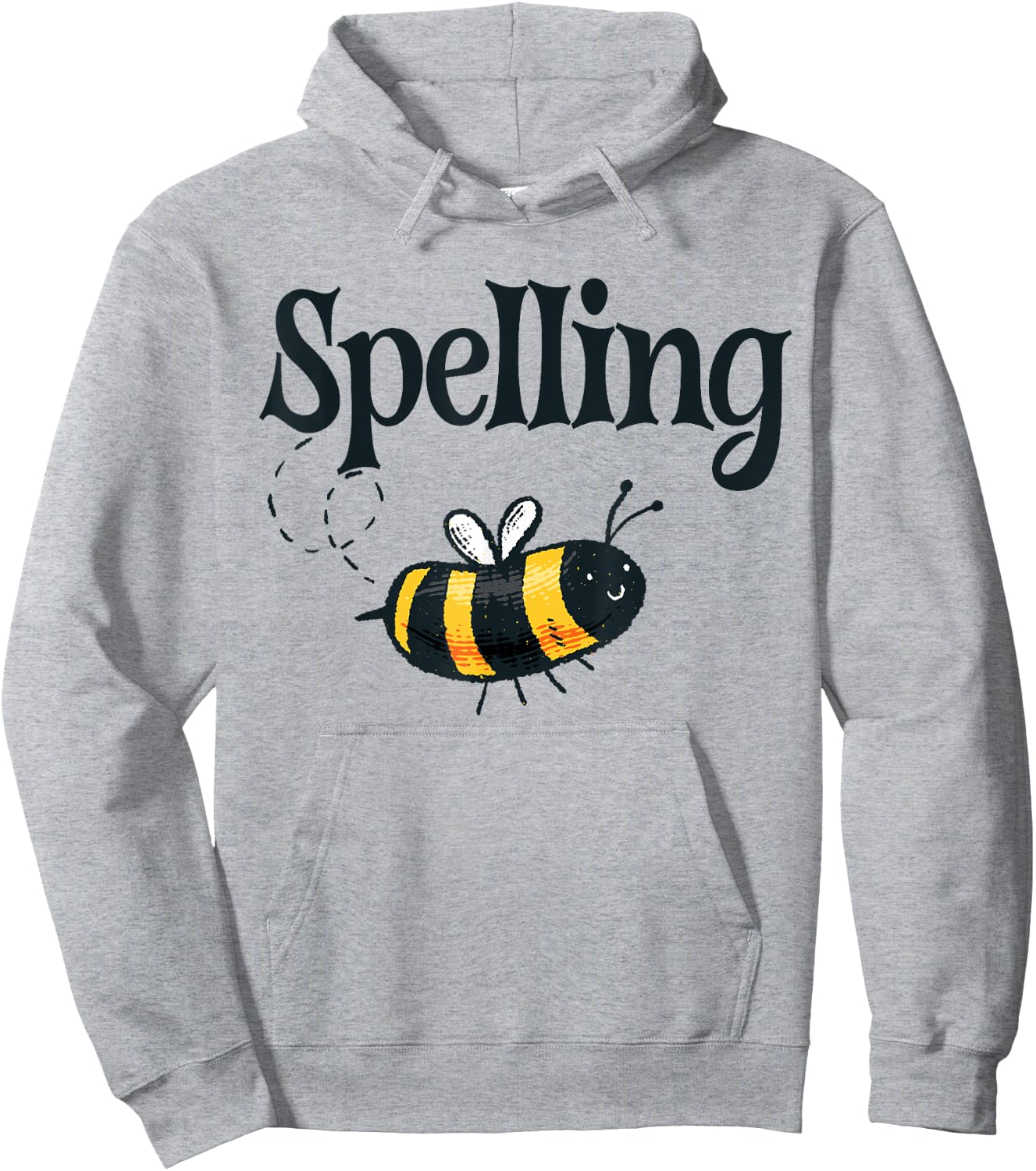 Spelling Bee Buzzing Bee Spelling Competition Spelling Bee Hoodie - Hoodie | Ash