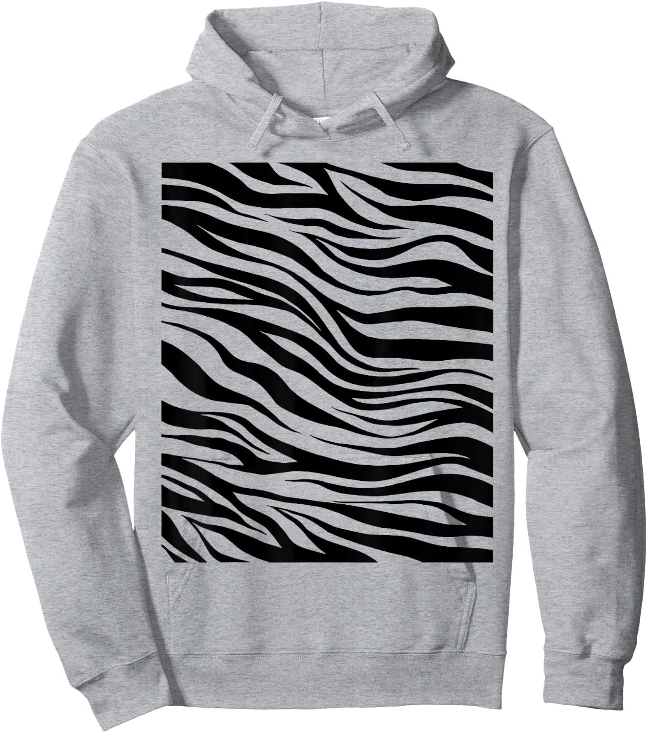 Tiger Stripes Animal Halloween Costume DIY Tiger Stripes Hoodie - Hoodie | Ash