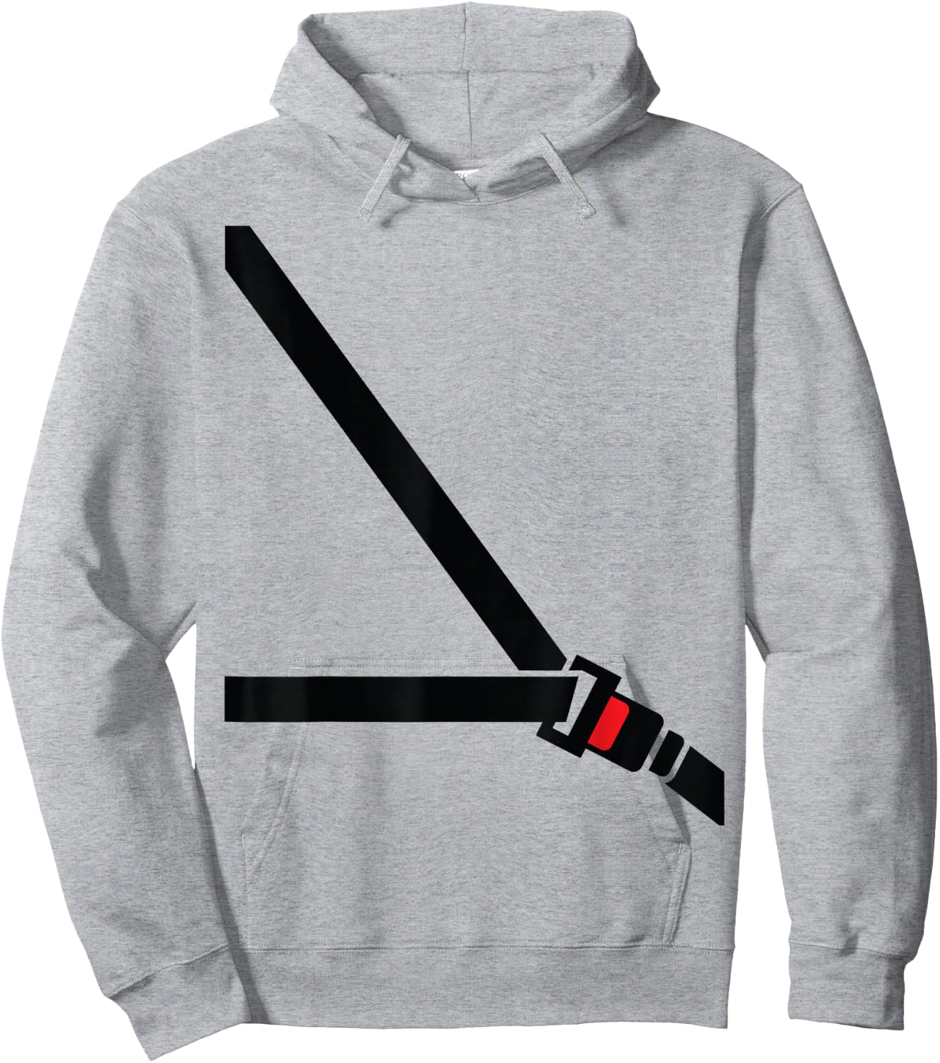 Sicherheitsgurt-Shirt – lustiges falsches Sicherheitsgurt- – Beifahrer Hoodie - Hoodie | Ash