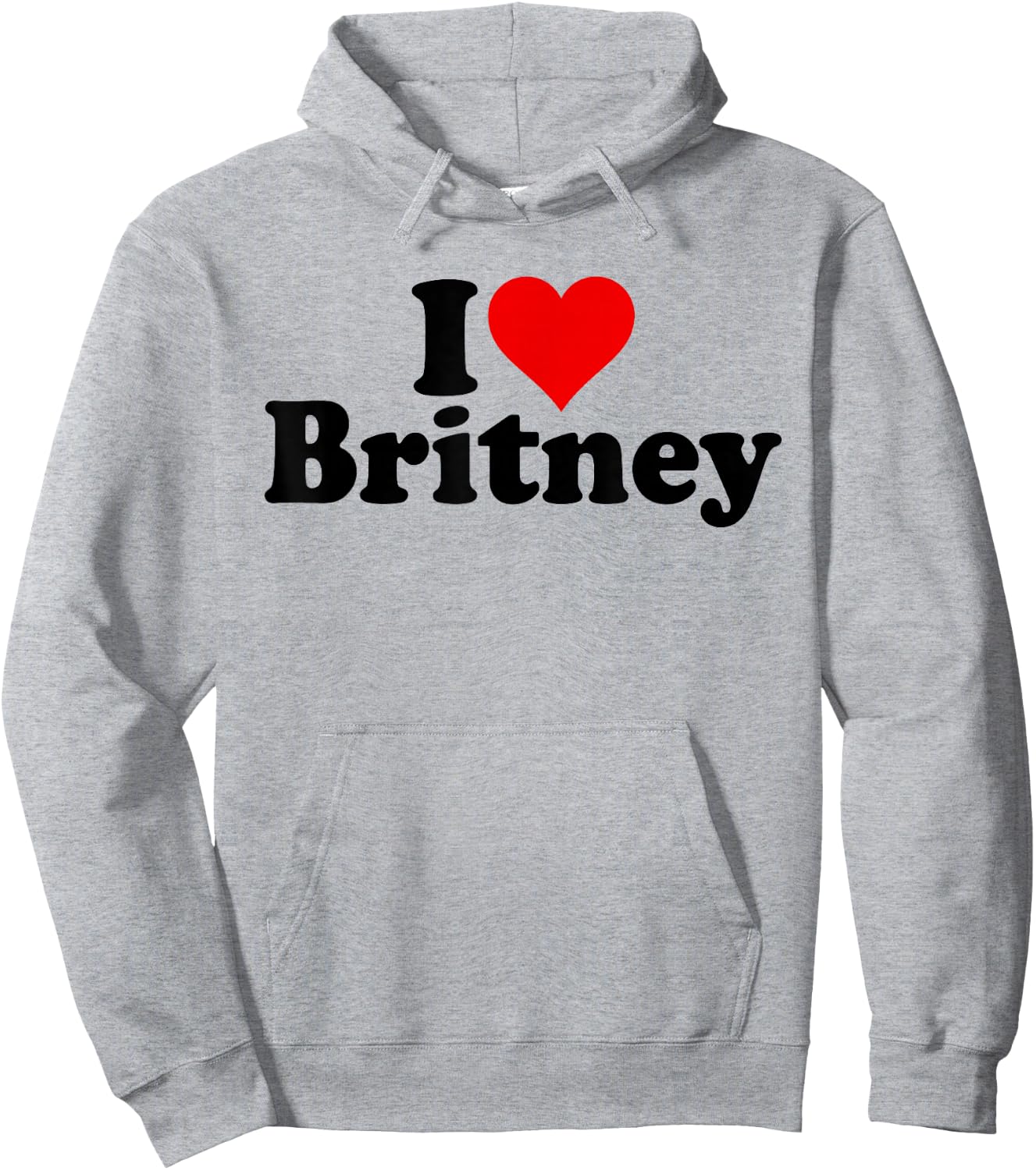 I Love Heart Britney Hoodie - Hoodie | Ash