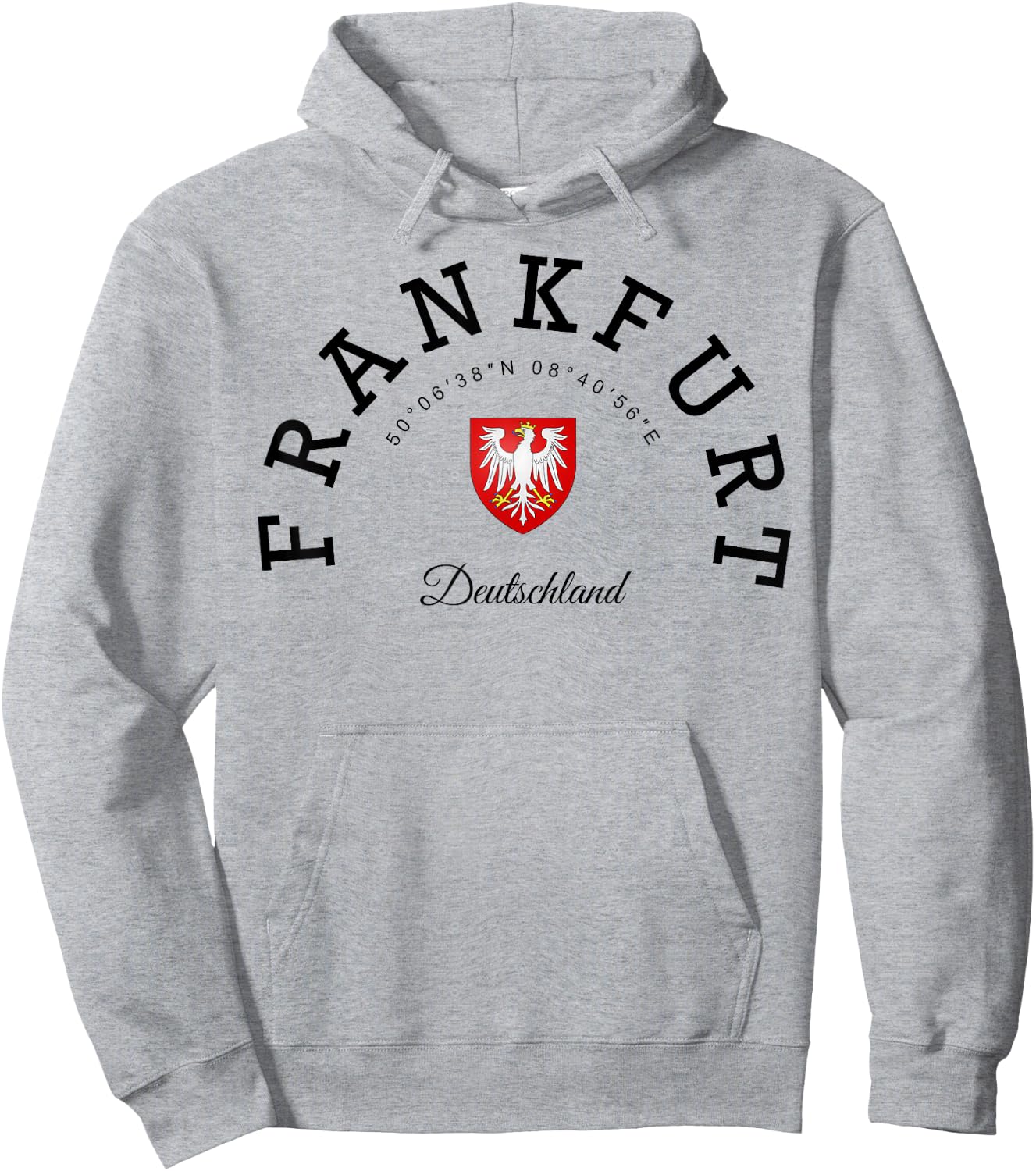 Frankfurt Germany family trip Frankfurt gift Frankfurt Hoodie - Hoodie | Ash