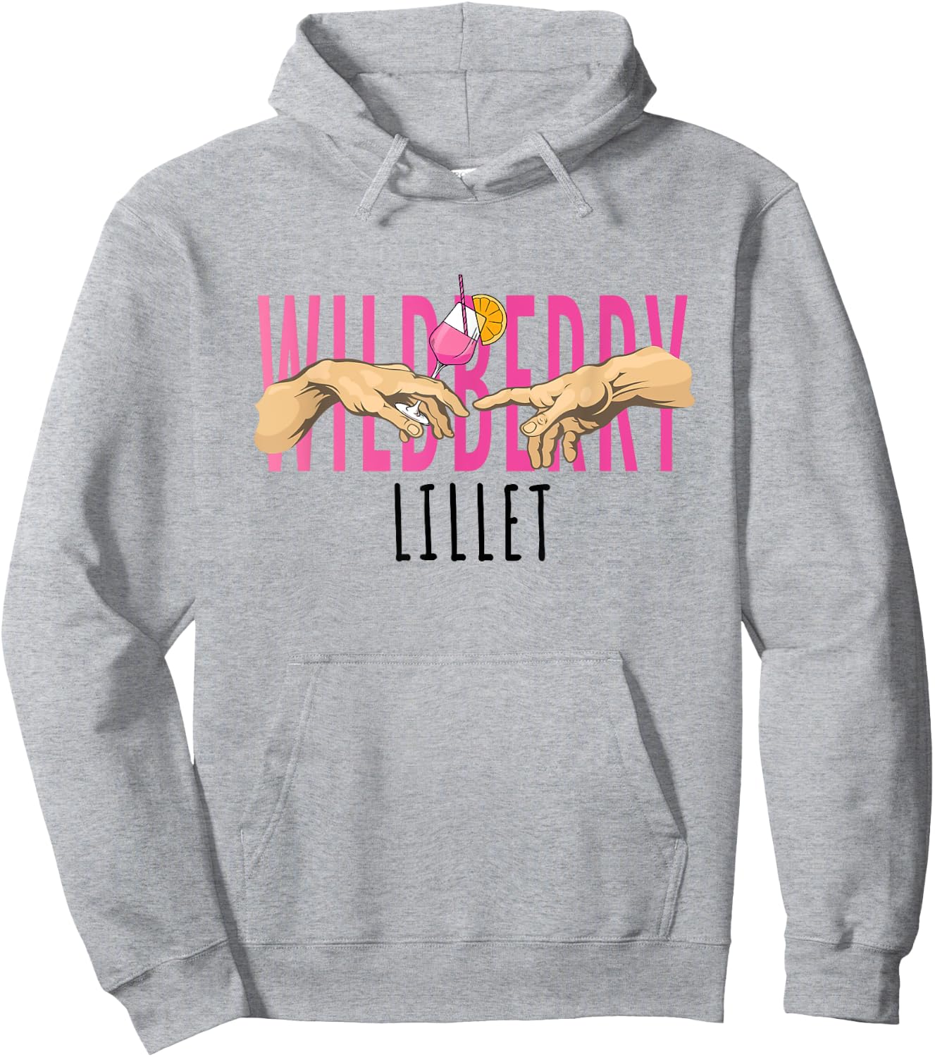 Summer Sun and Wildberry Lillet Hoodie - Hoodie | Ash
