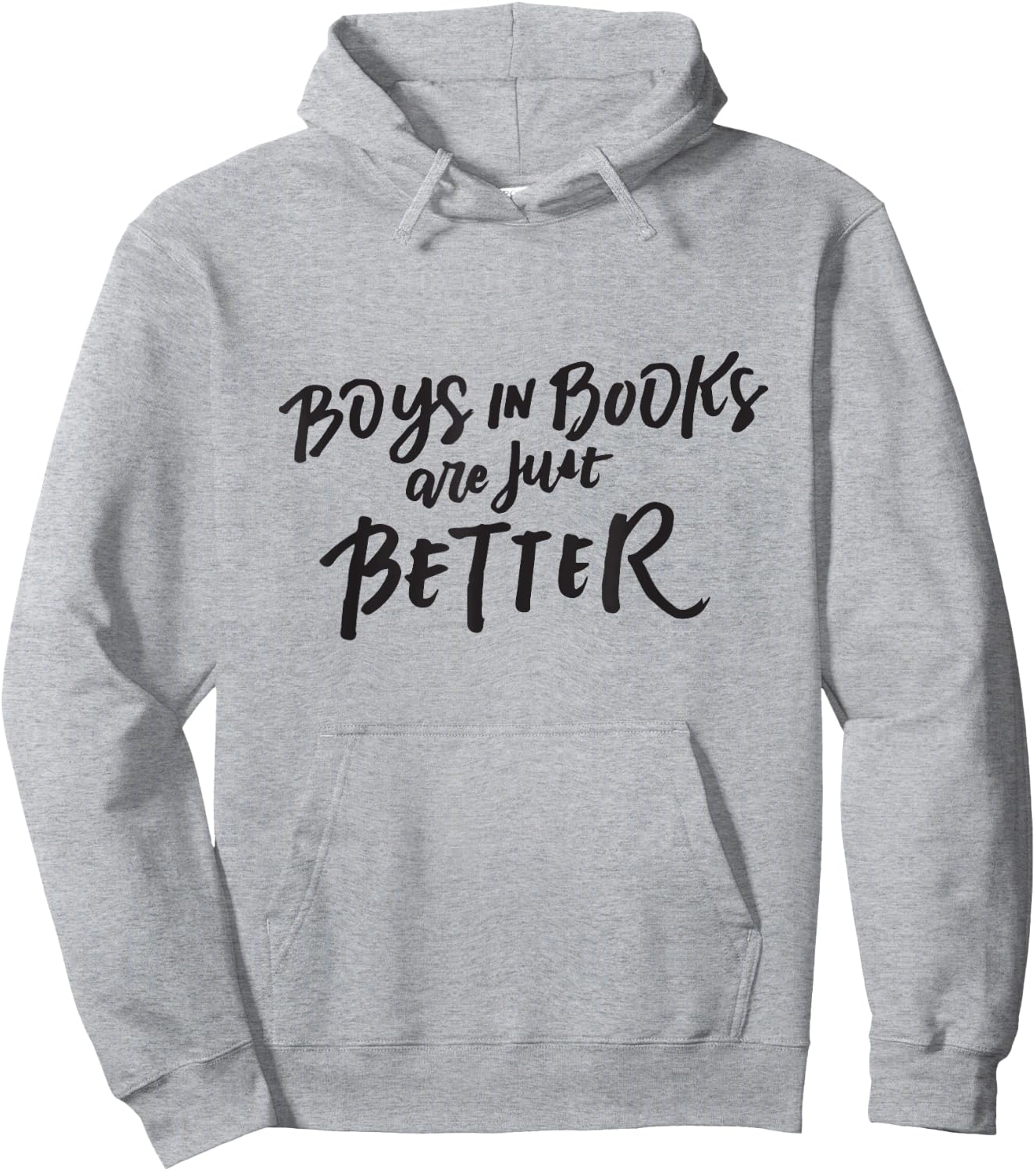 Boys in Books are Just Better Shirt, Book Lover Gifts , White Hoodie - Hoodie | Ash