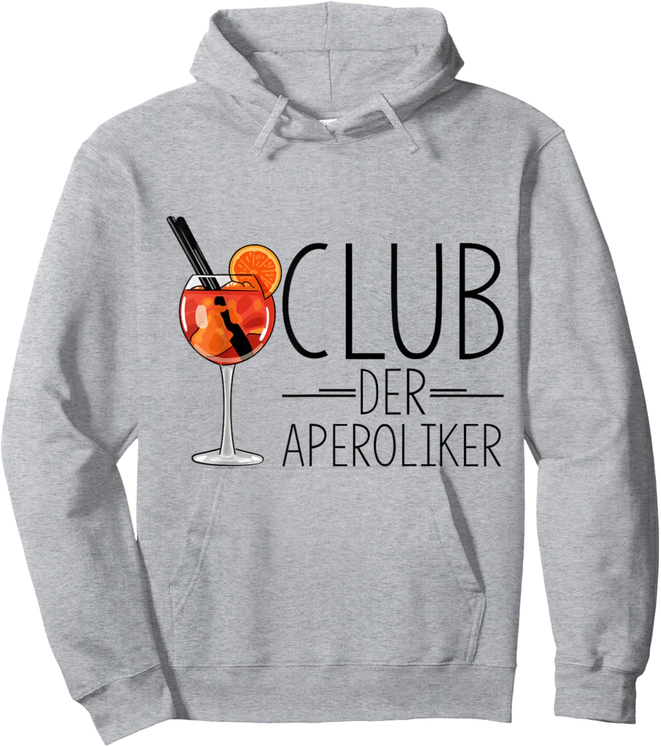 Club of the Aperolics Cocktail Lovers Aperitif Spritz , White Hoodie - Hoodie | Ash