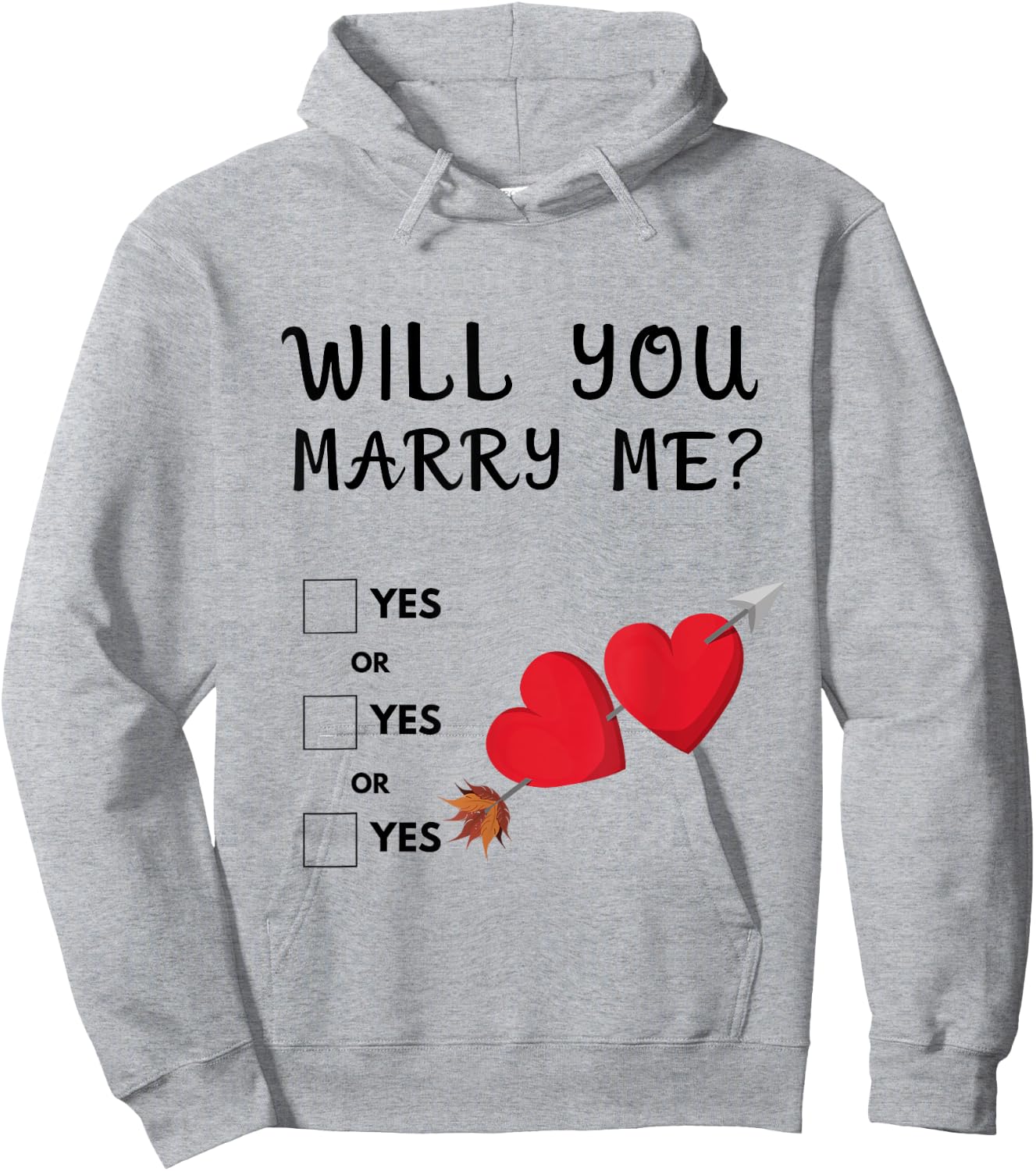 Heiratsantrag - Will you marry me ? Hochzeitsantrag Hoodie - Hoodie | Ash