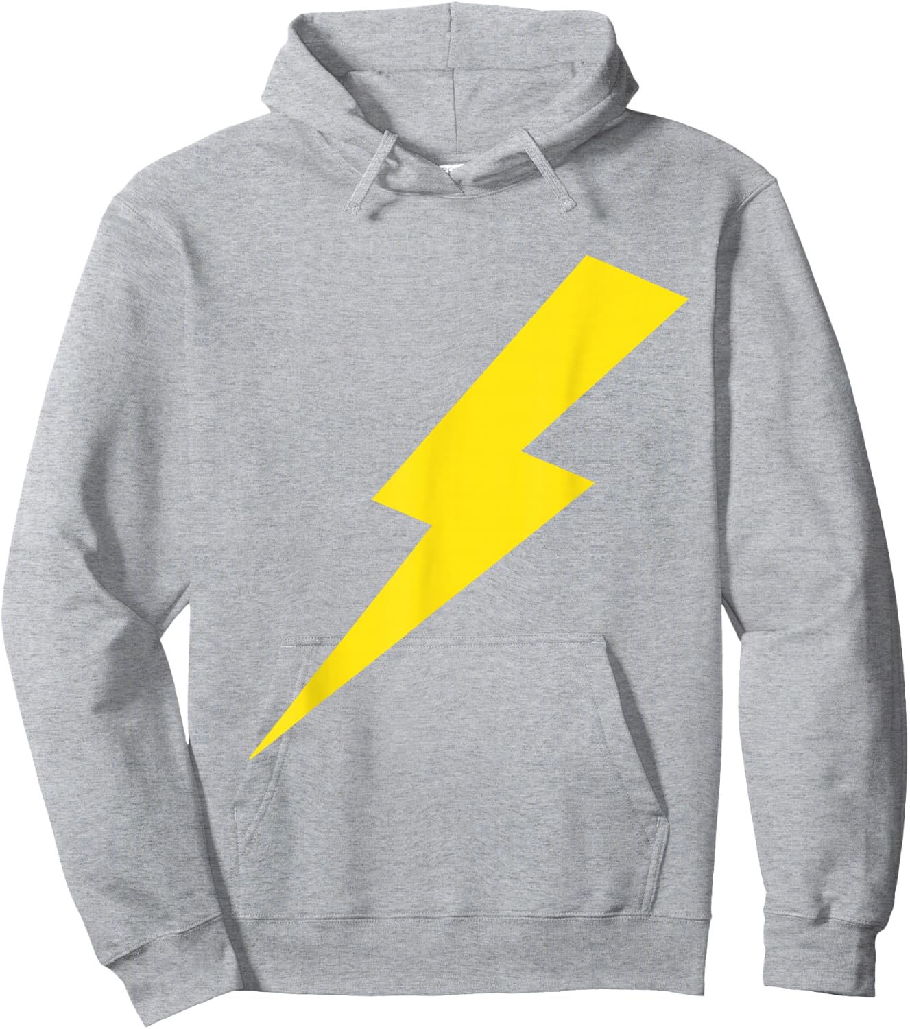 Cool Lightning Bolt Yellow Print Shirt Hoodie - Hoodie | Ash