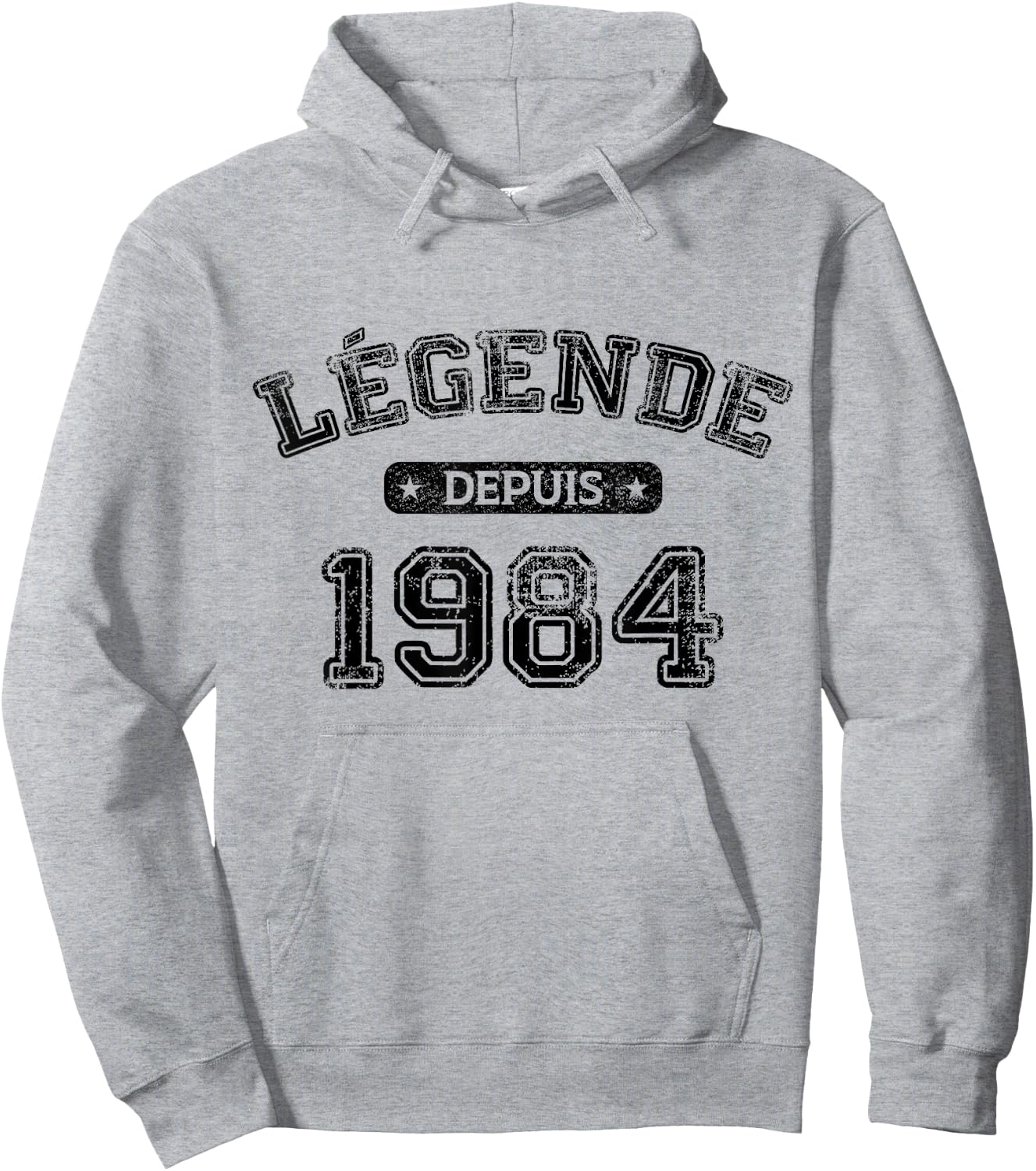Birthday 40 Years Legend Since 1984 Birthday , grey, S Hoodie - Hoodie | Ash