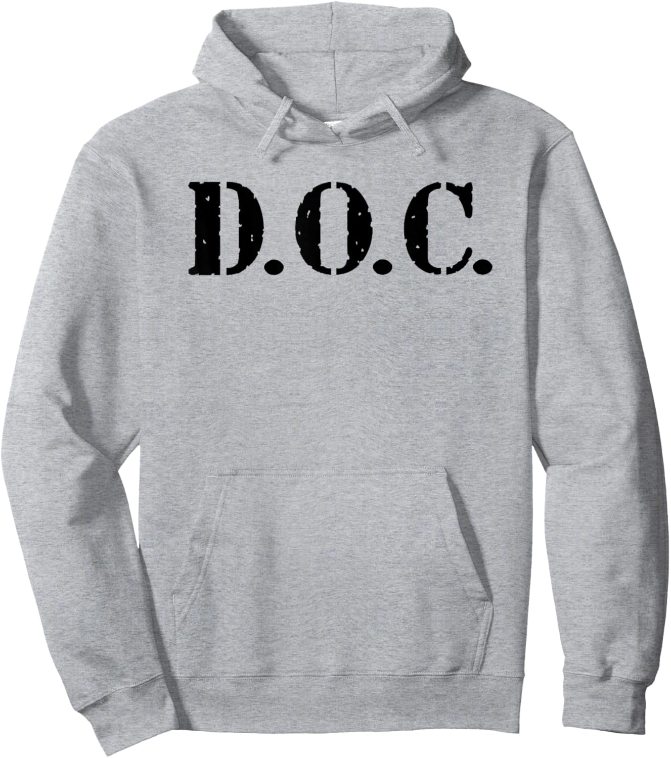 D.O.C. Prisoner Inmate Costume Halloween Hoodie - Hoodie | Ash