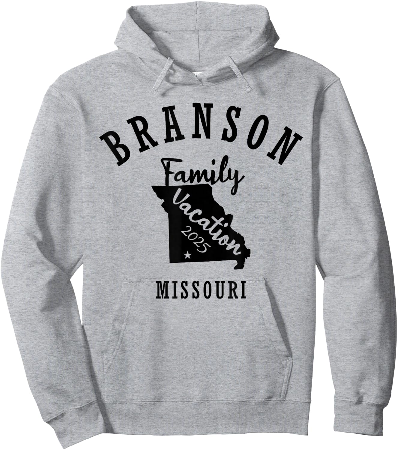 Branson Family Vacation 2025 Branson Family Vacay 25 2w Hoodie - Hoodie | Ash