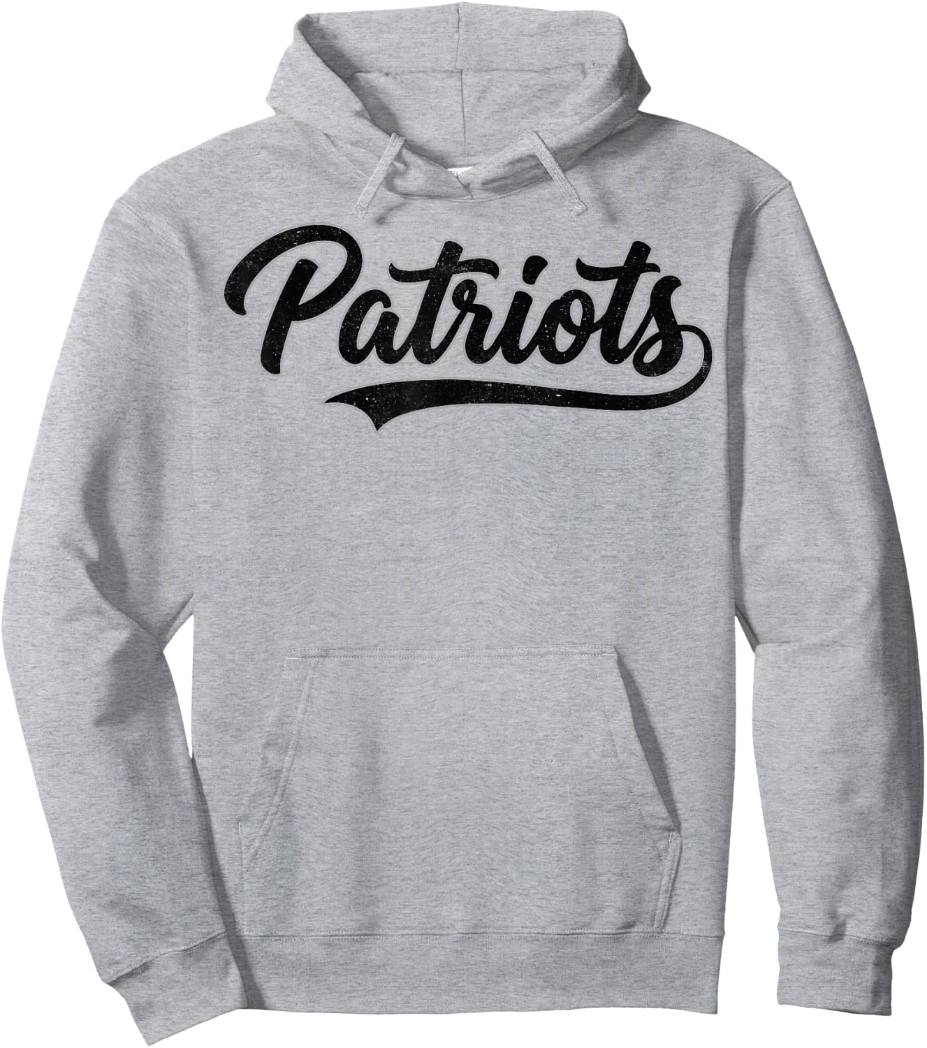 Patriots Vintage Name Women Boys Girls Kids Youth Hoodie - Hoodie | Ash
