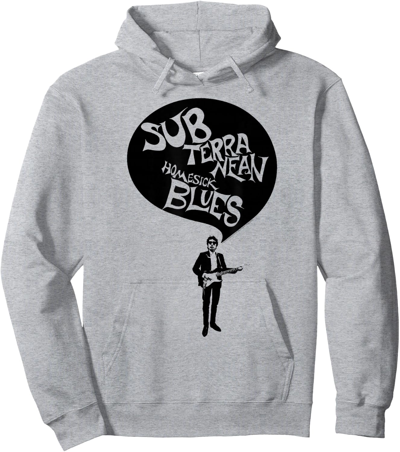 Bob Dylan Subterranean Homesick Blues Official , grey, S Hoodie - Hoodie | Ash