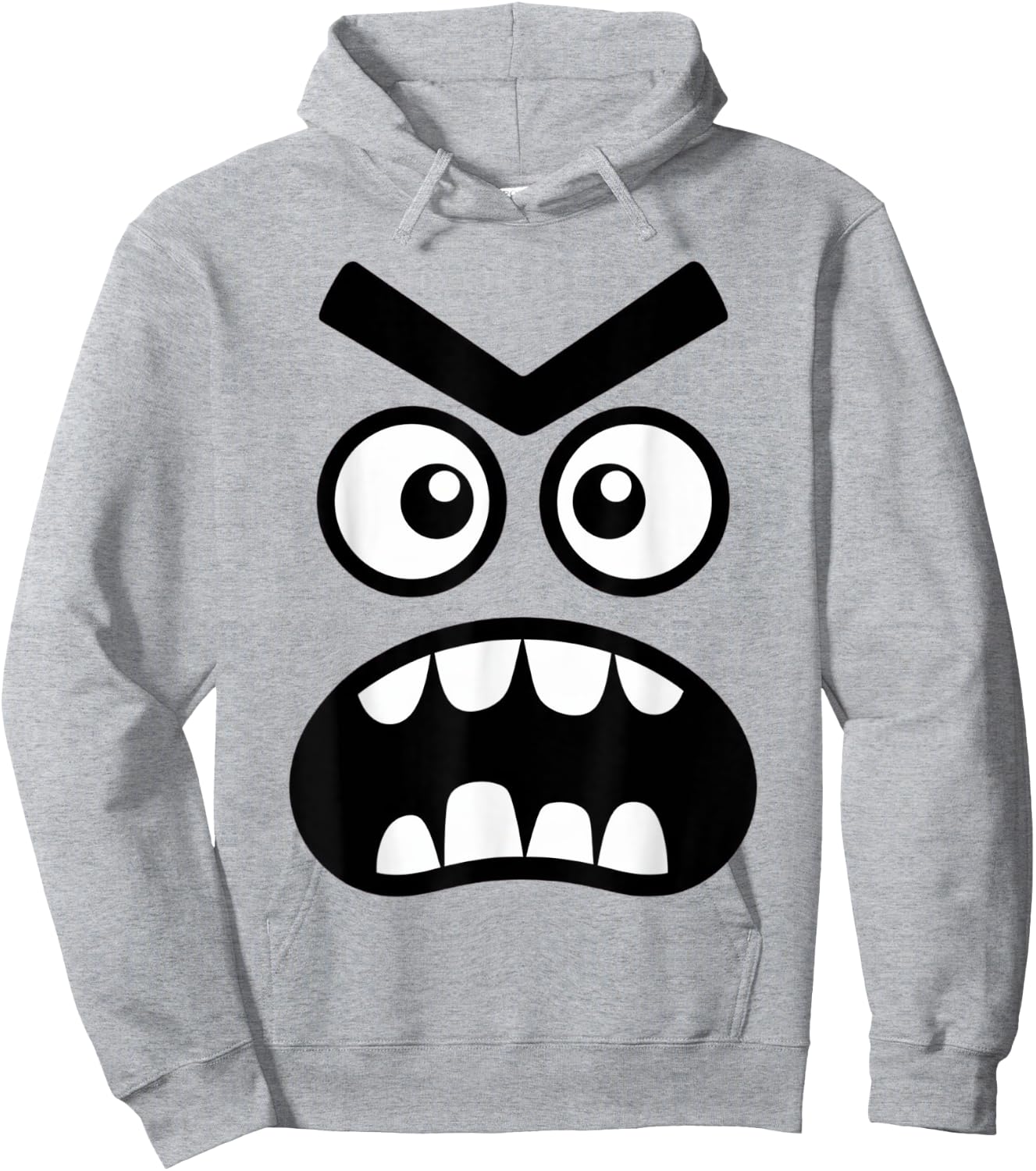 Creepy Carrots Face Halloween Funny Costume Kids Boys Women Hoodie - Hoodie | Ash