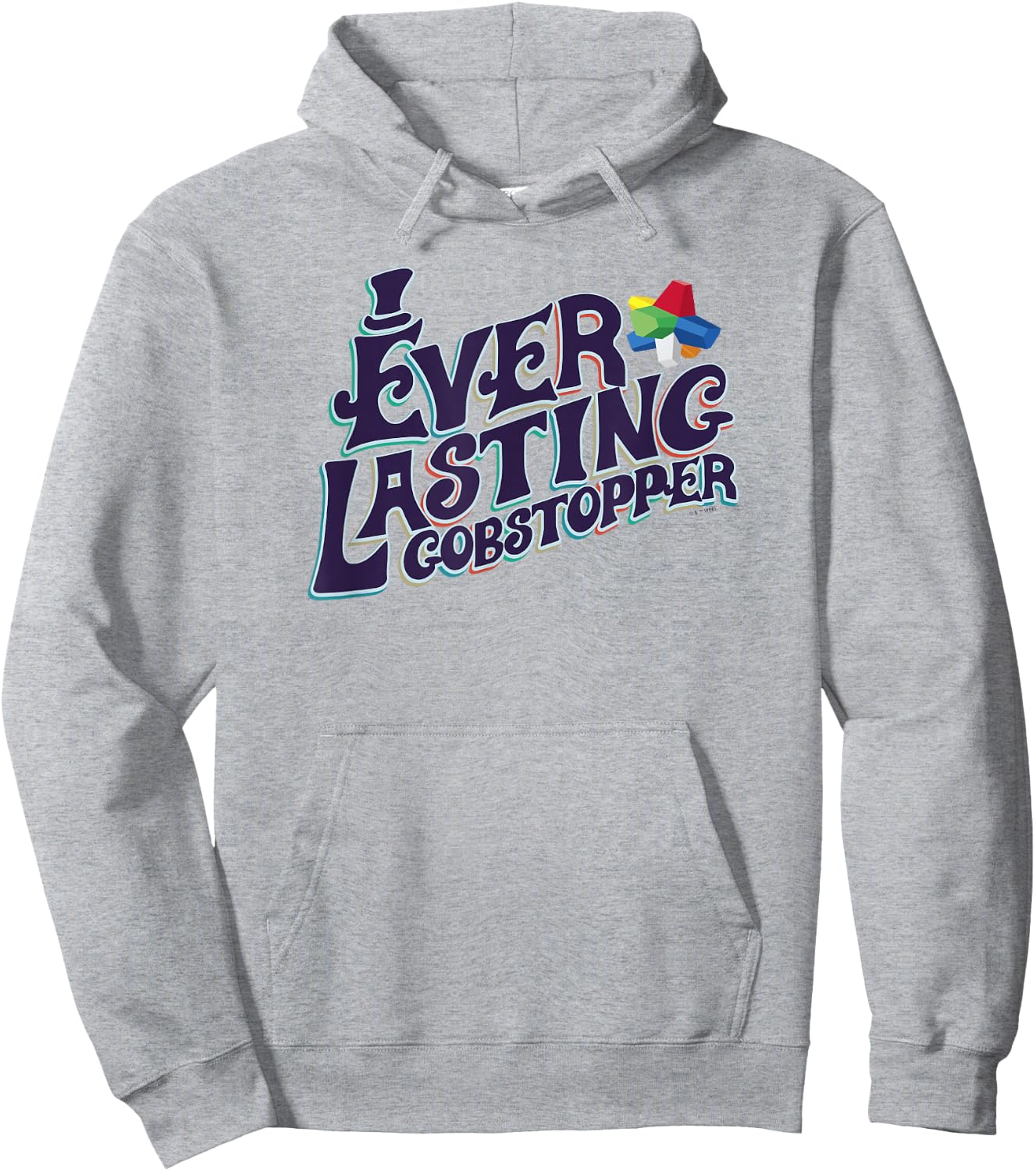 Willy Wonka And The Chocolate Factory Lasting Gobstopper Hoodie - Hoodie | Ash
