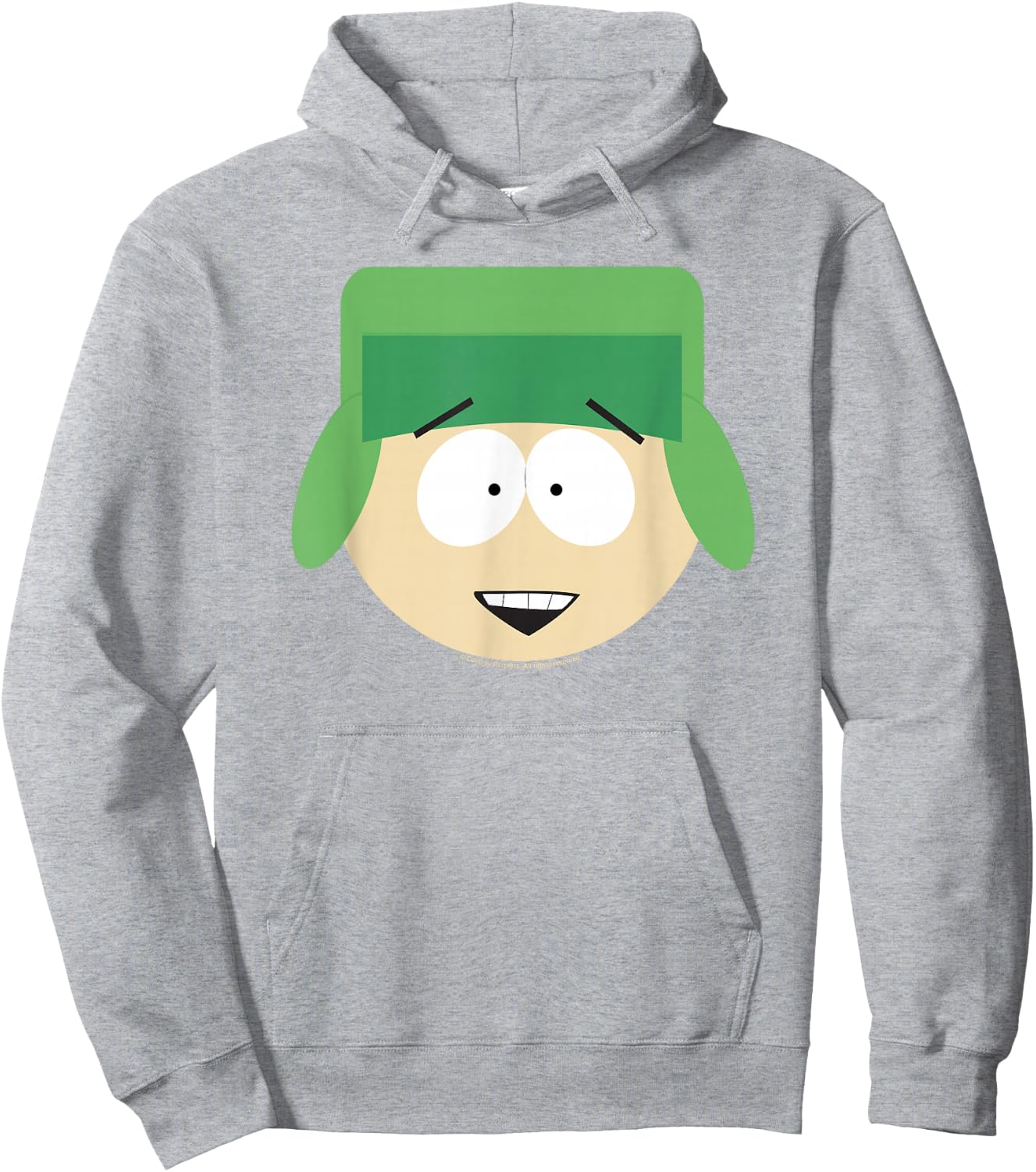 South Park Kyle Smile Face Halloween Hoodie - Hoodie | Ash