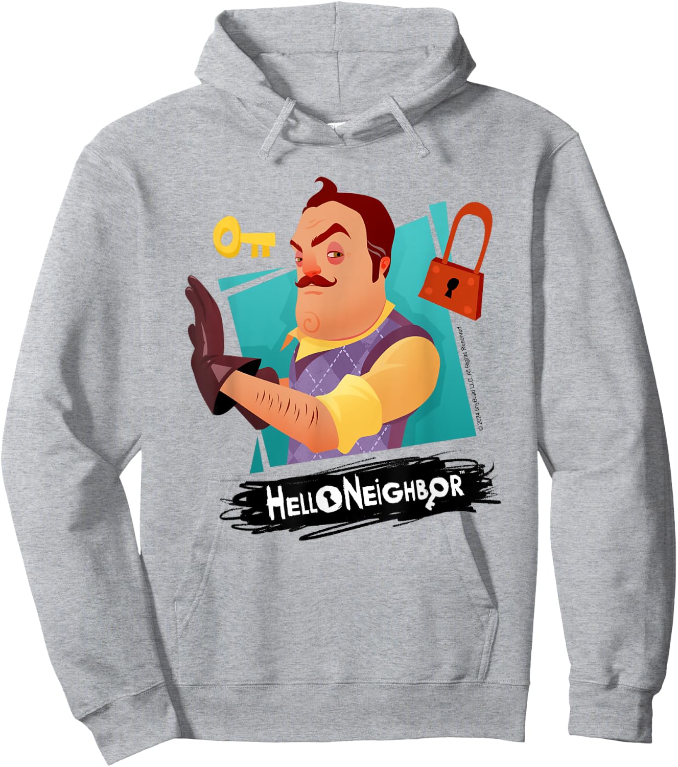 Hello Neighbor - Designs liés au jeu Hoodie - Hoodie | Ash