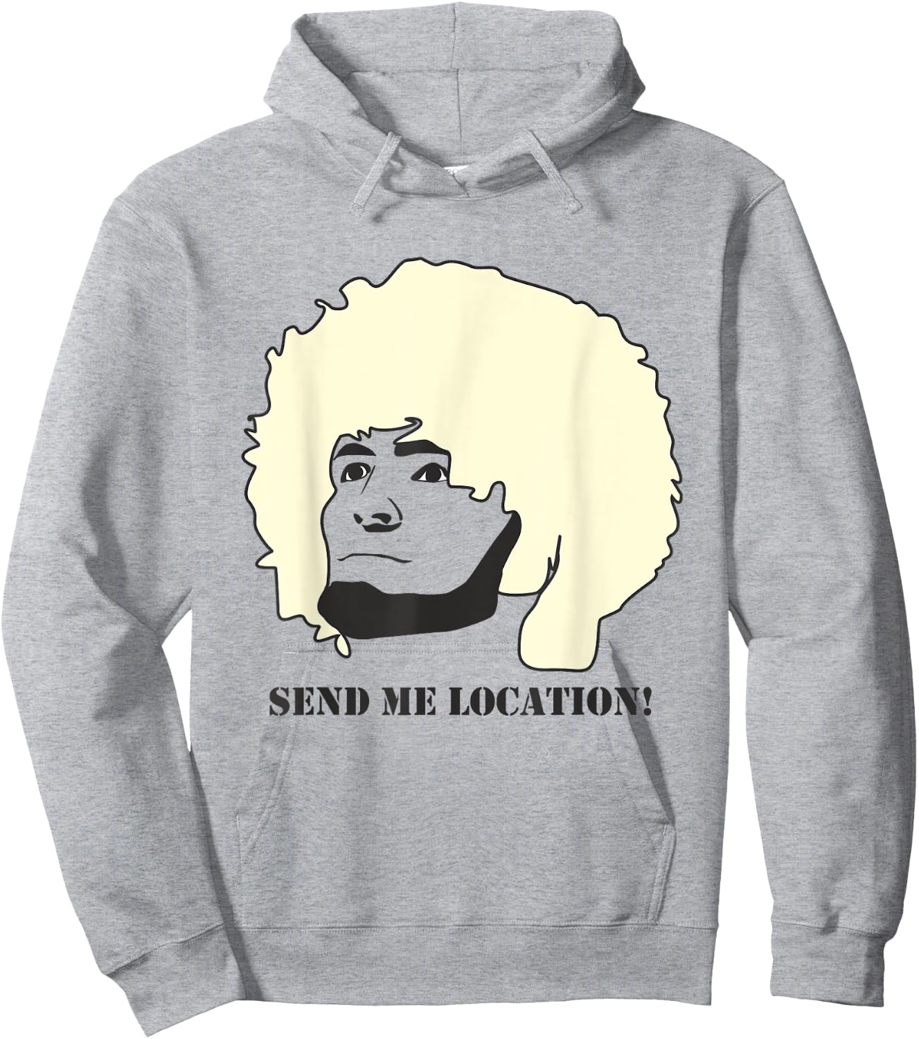 Send me location MMA Shirt Hoodie - Hoodie | Ash