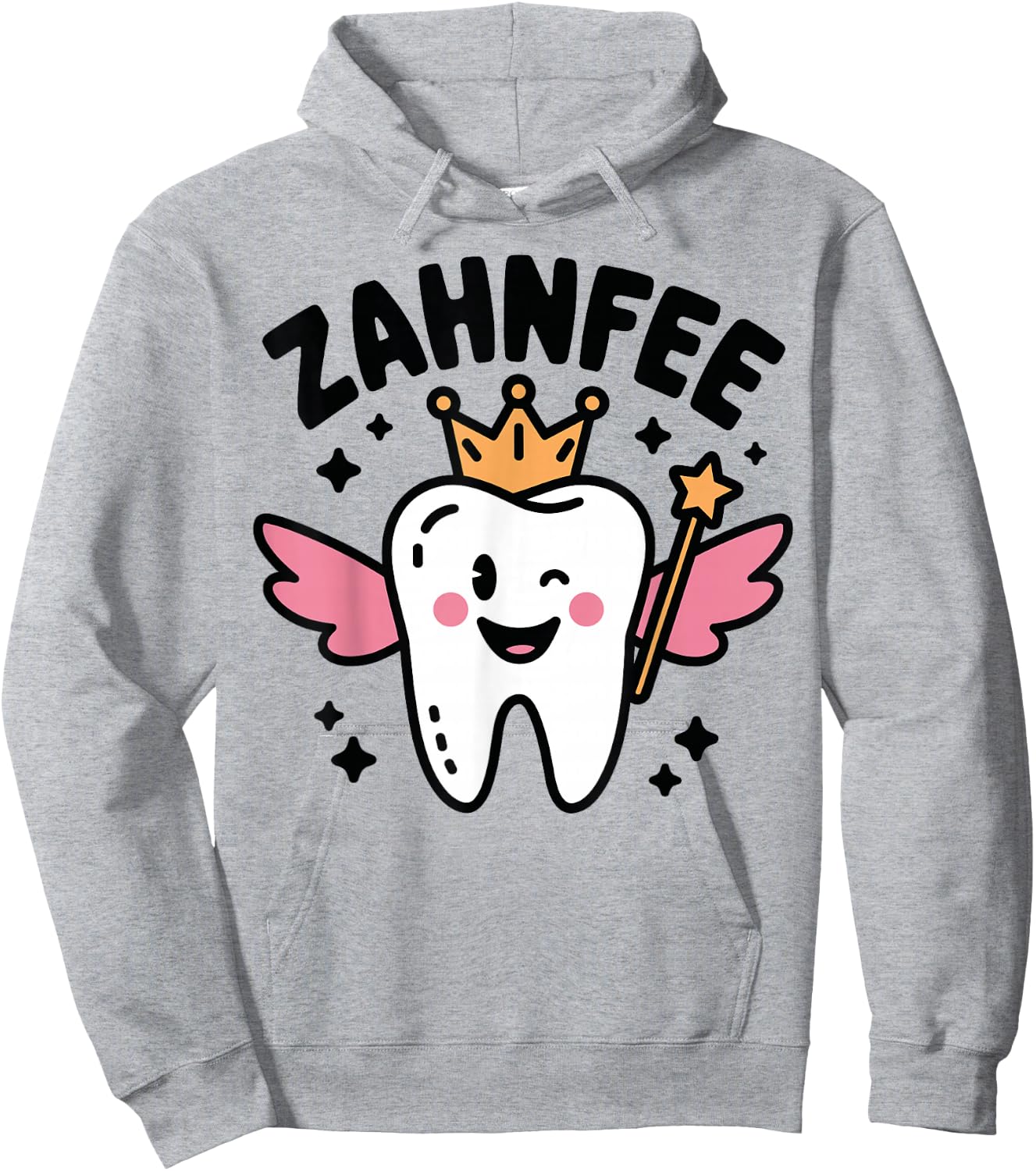 Women's Tooth Fairy Costume , White Hoodie - Hoodie | Ash