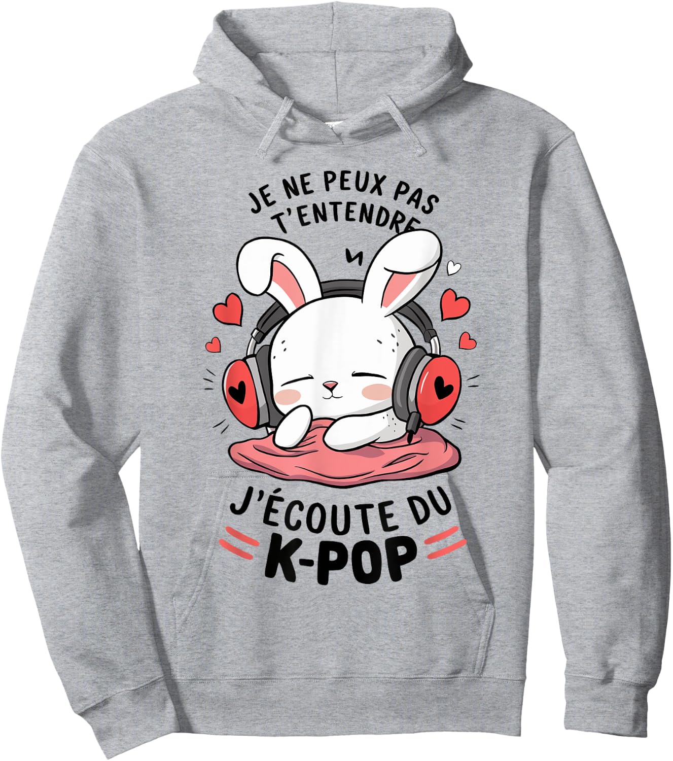 K-Pop | for Girls & Women Gifts K-Pop , white, S Hoodie - Hoodie | Ash