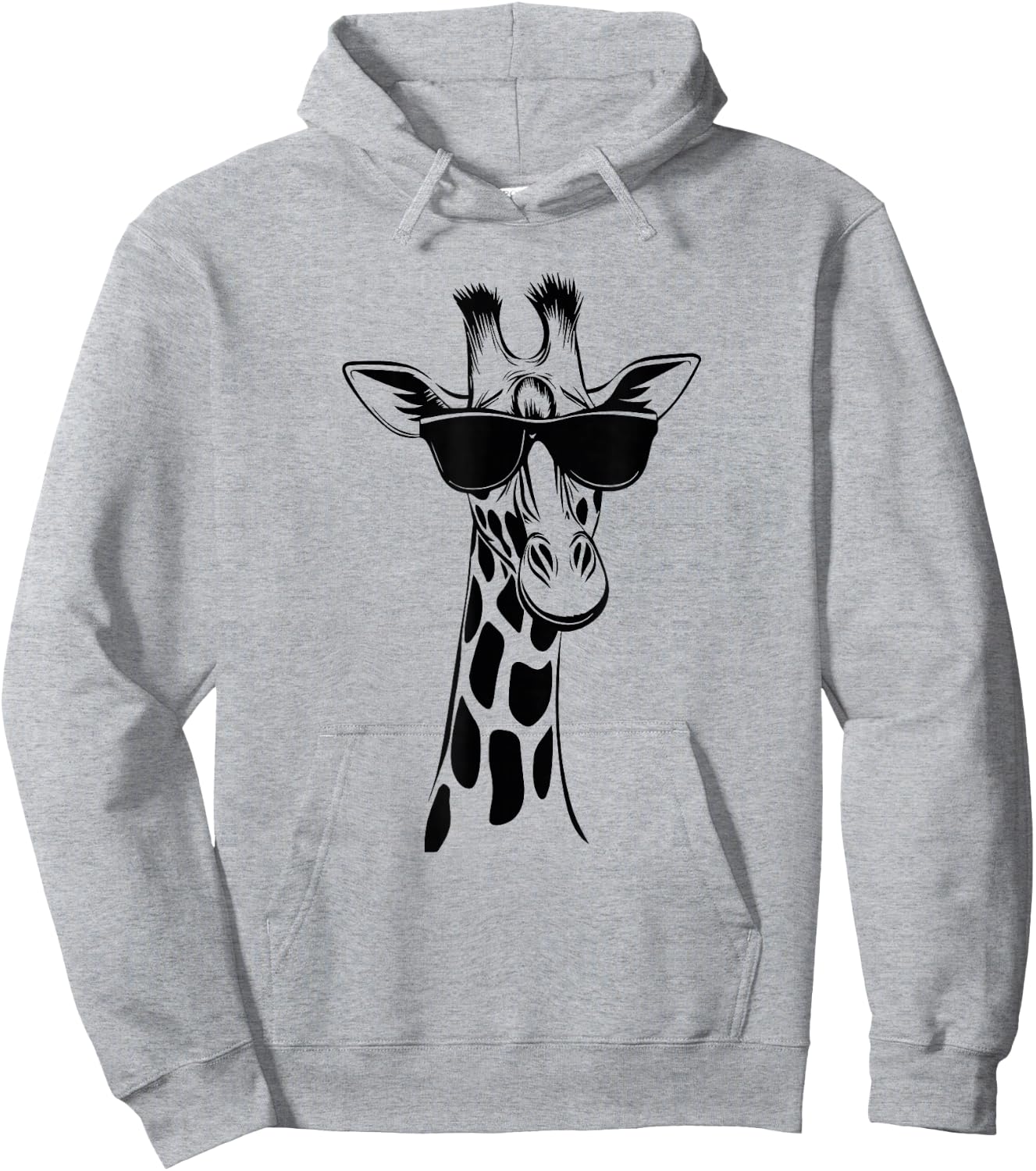 Giraffe Hoodie - Hoodie | Ash