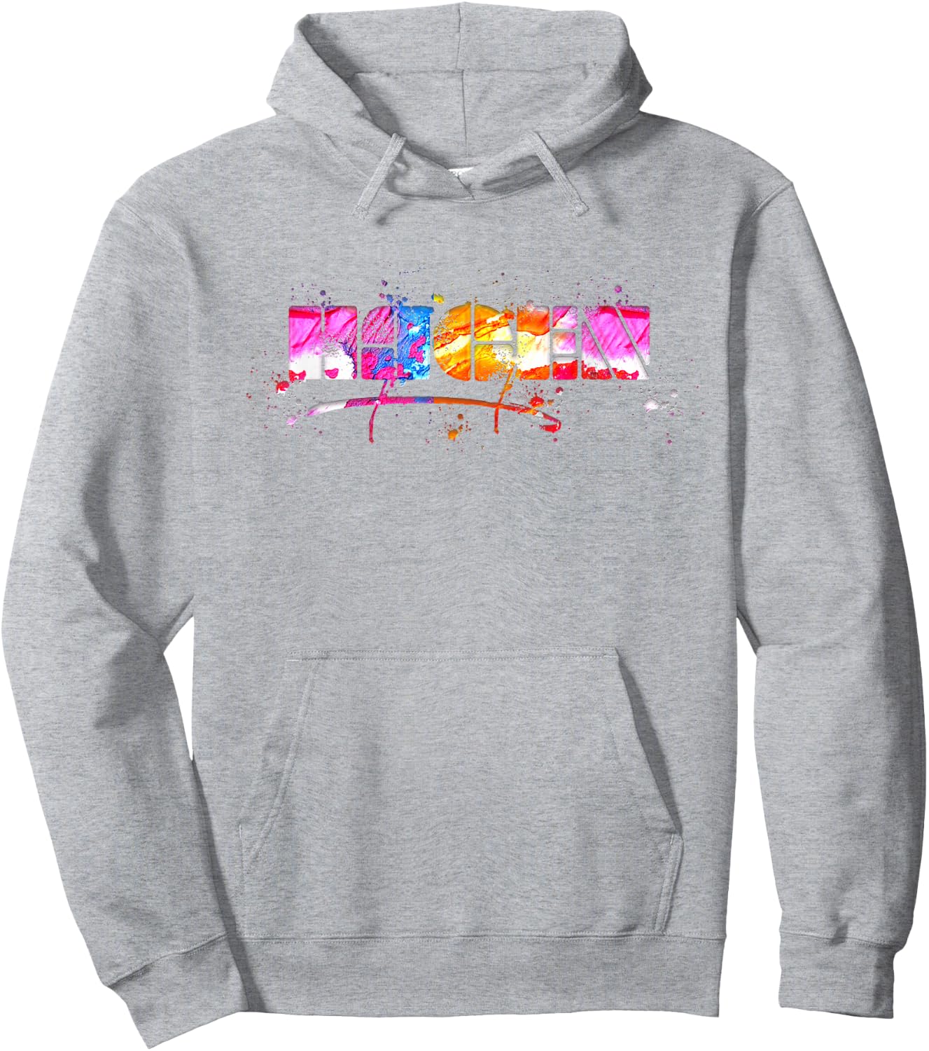 Aquarell-Hagen – Hagen Schriftzug, Souvenir Hoodie - Hoodie | Ash