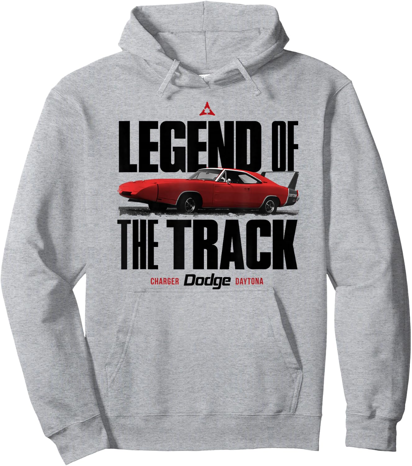The Legend of the Track of the Dodge Charger Daytona , white, S Hoodie - Hoodie | Ash