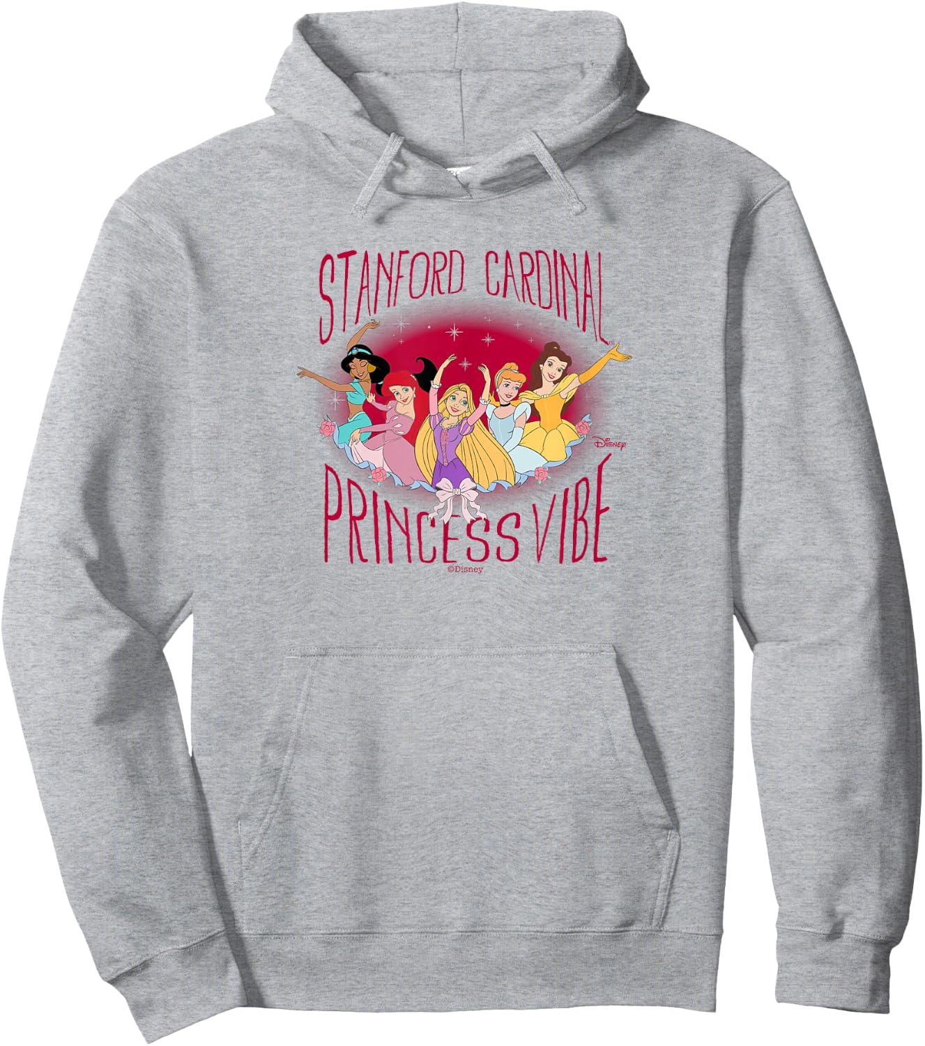 Stanford Cardinal Disney Princess Vibes White Hoodie - Hoodie | Ash